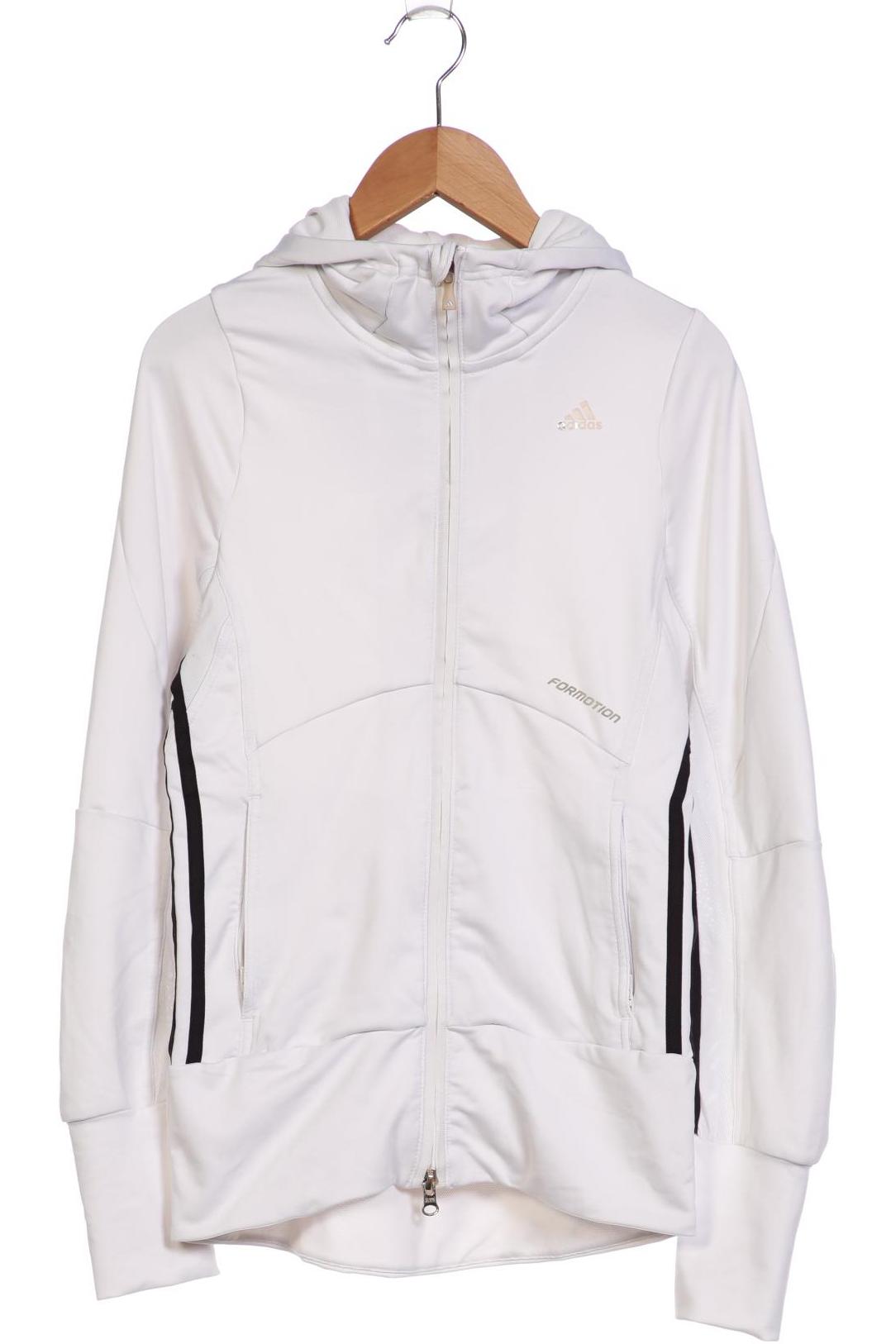 

adidas Damen Kapuzenpullover, weiß, Gr. 34