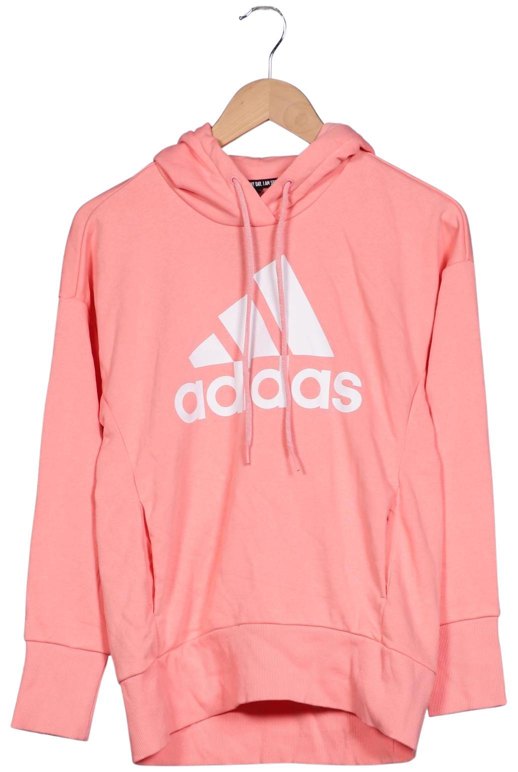 

adidas Damen Kapuzenpullover, pink, Gr. 34