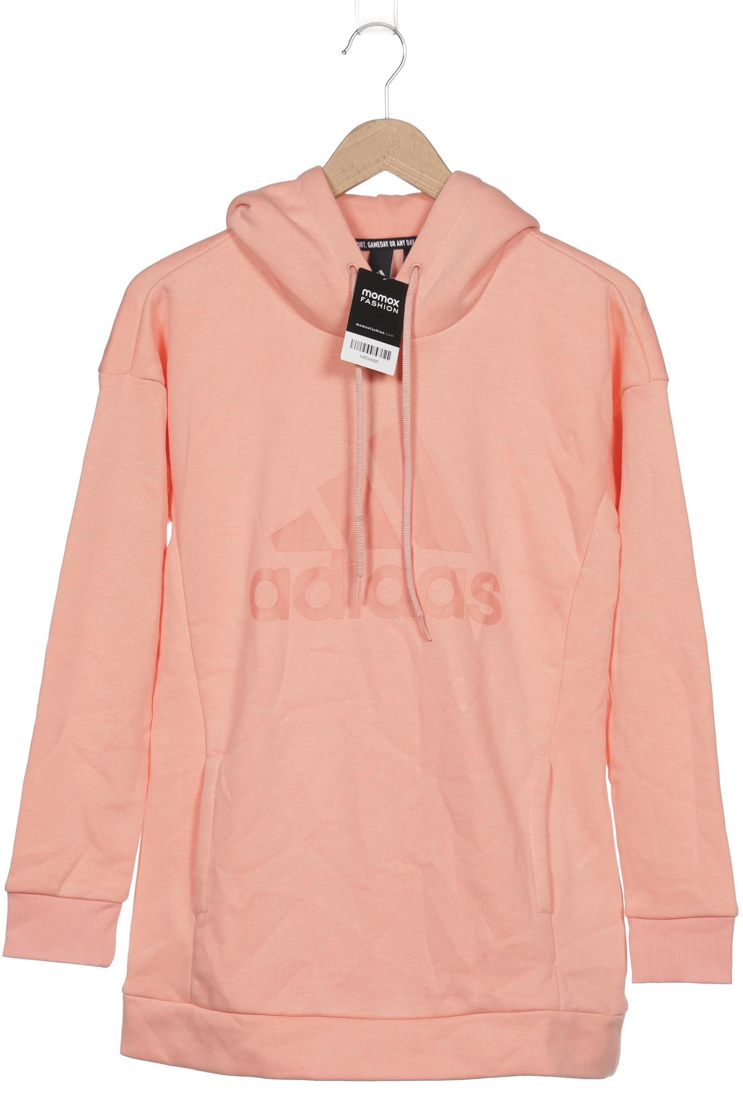 

adidas Damen Kapuzenpullover, orange, Gr. 34