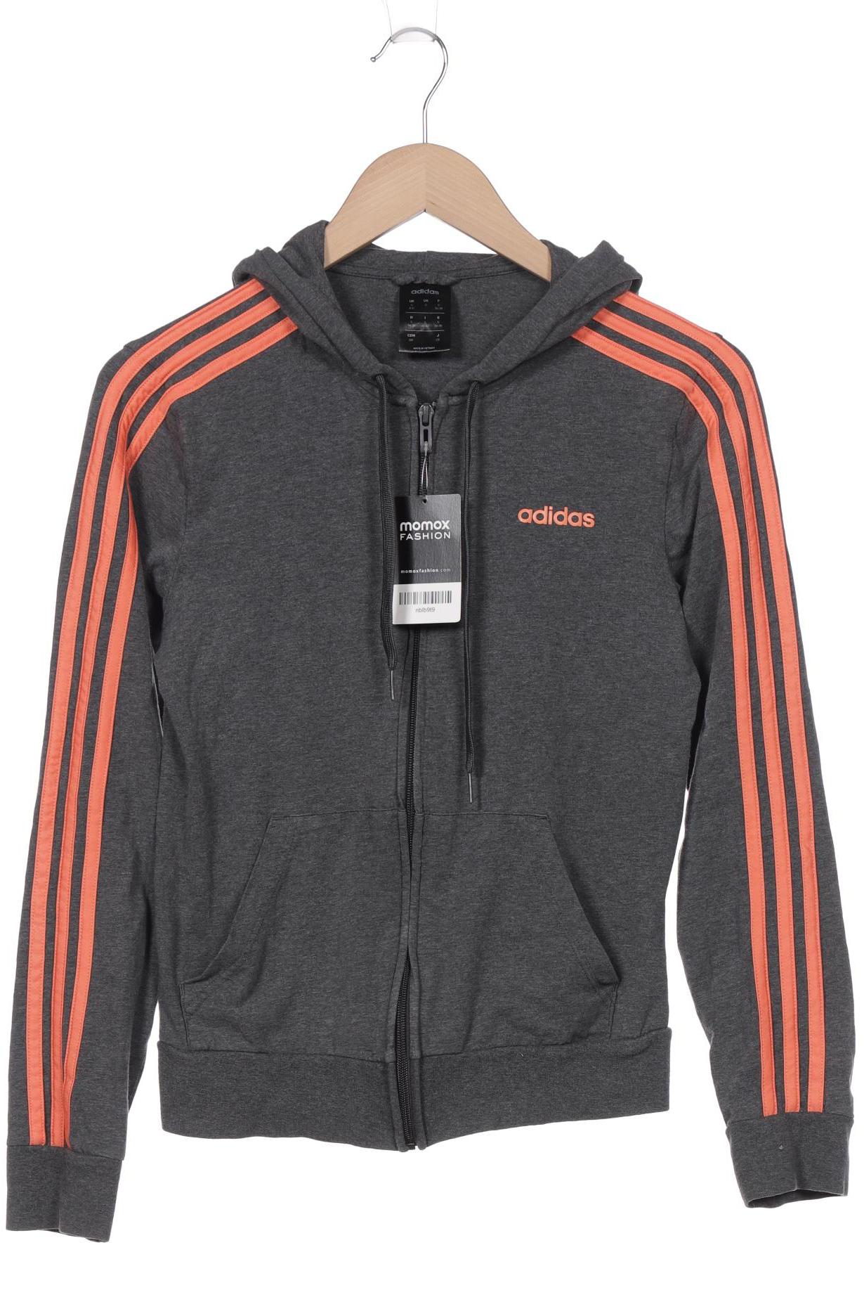 

adidas Damen Kapuzenpullover, grau