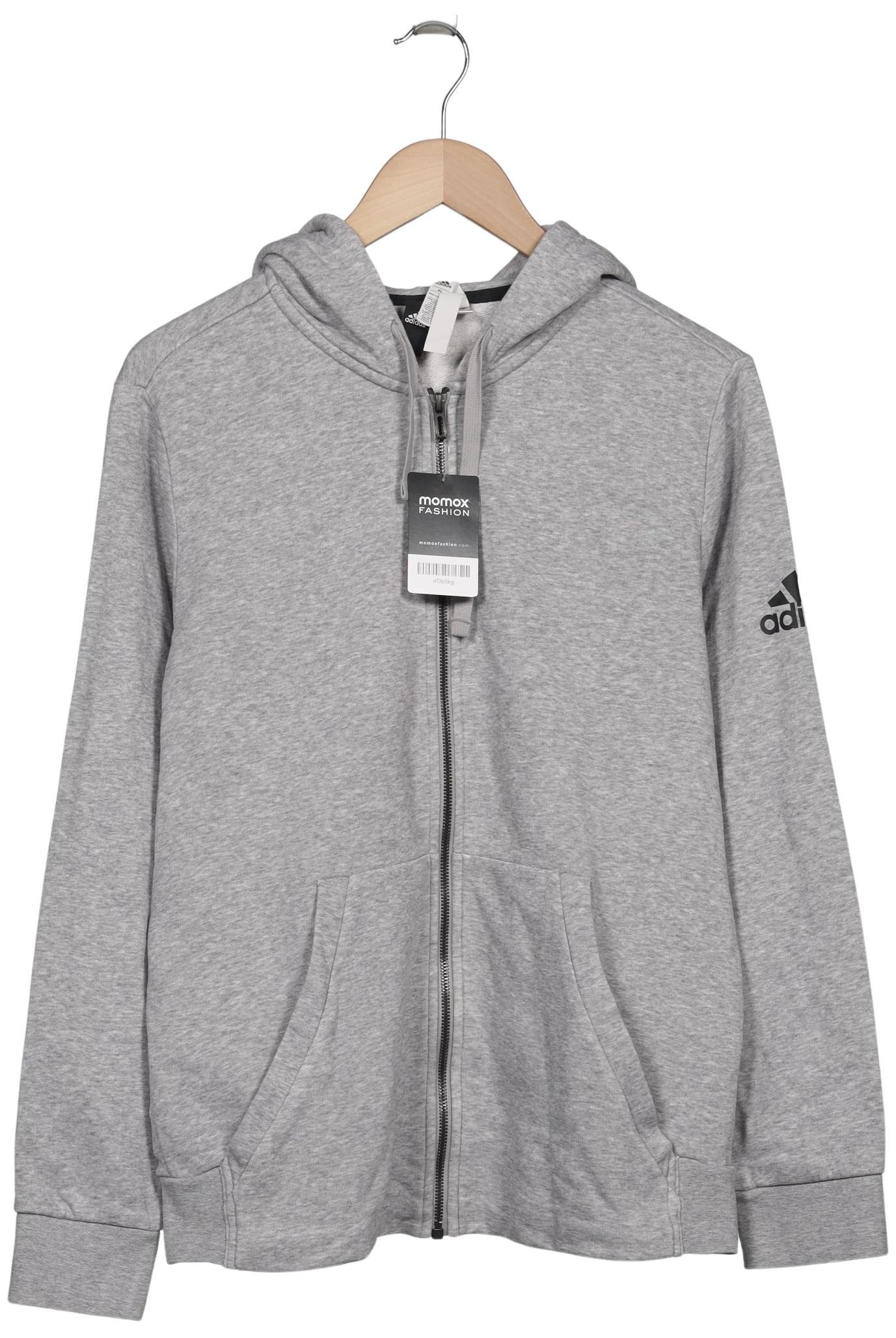 

adidas Damen Kapuzenpullover, grau, Gr. 44