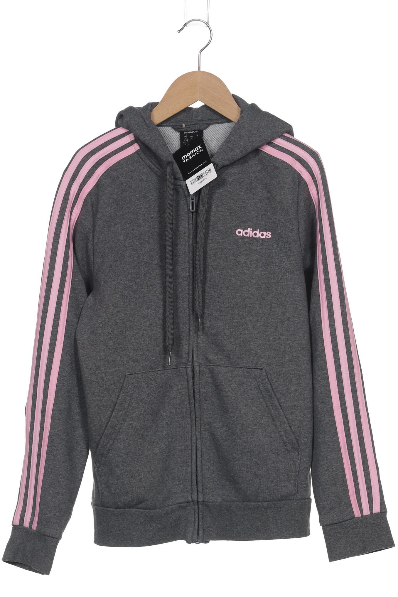 

adidas Damen Kapuzenpullover, grau, Gr. 38