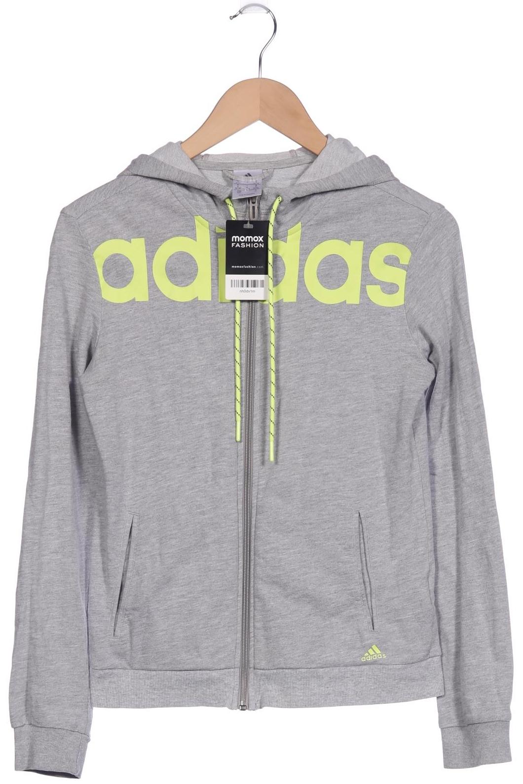 

adidas Damen Kapuzenpullover, grau, Gr. 36