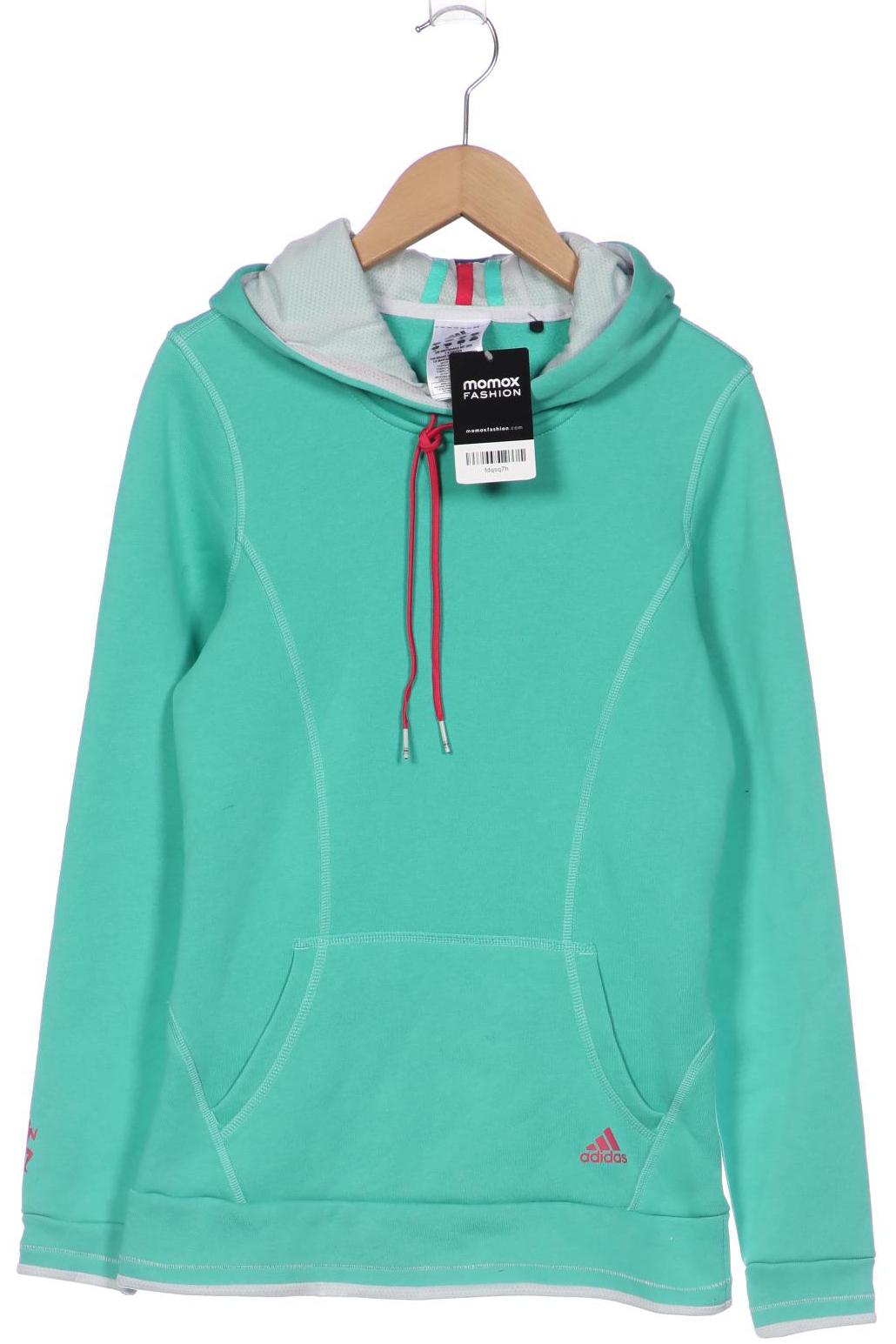 

adidas Damen Kapuzenpullover, türkis, Gr. 34