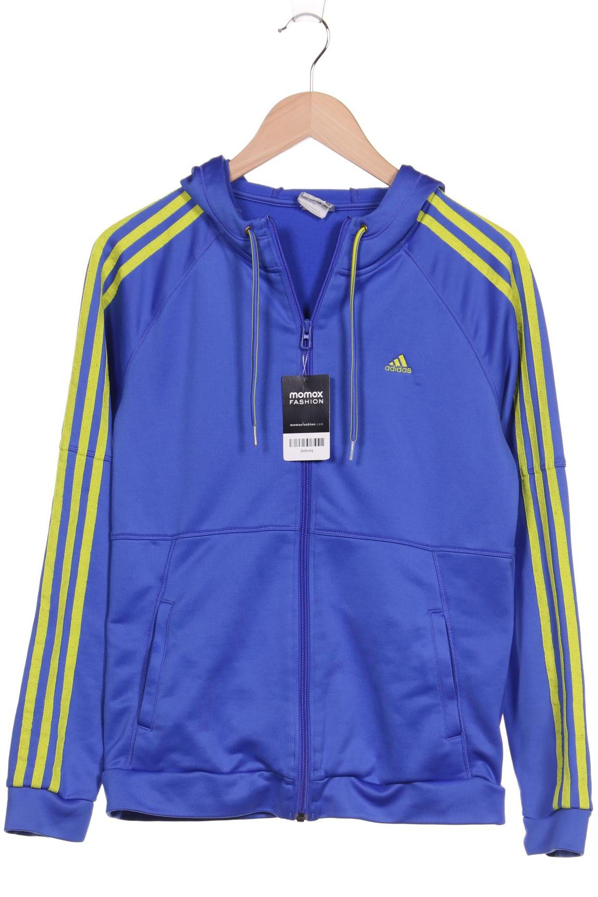 

adidas Damen Kapuzenpullover, blau, Gr. 38