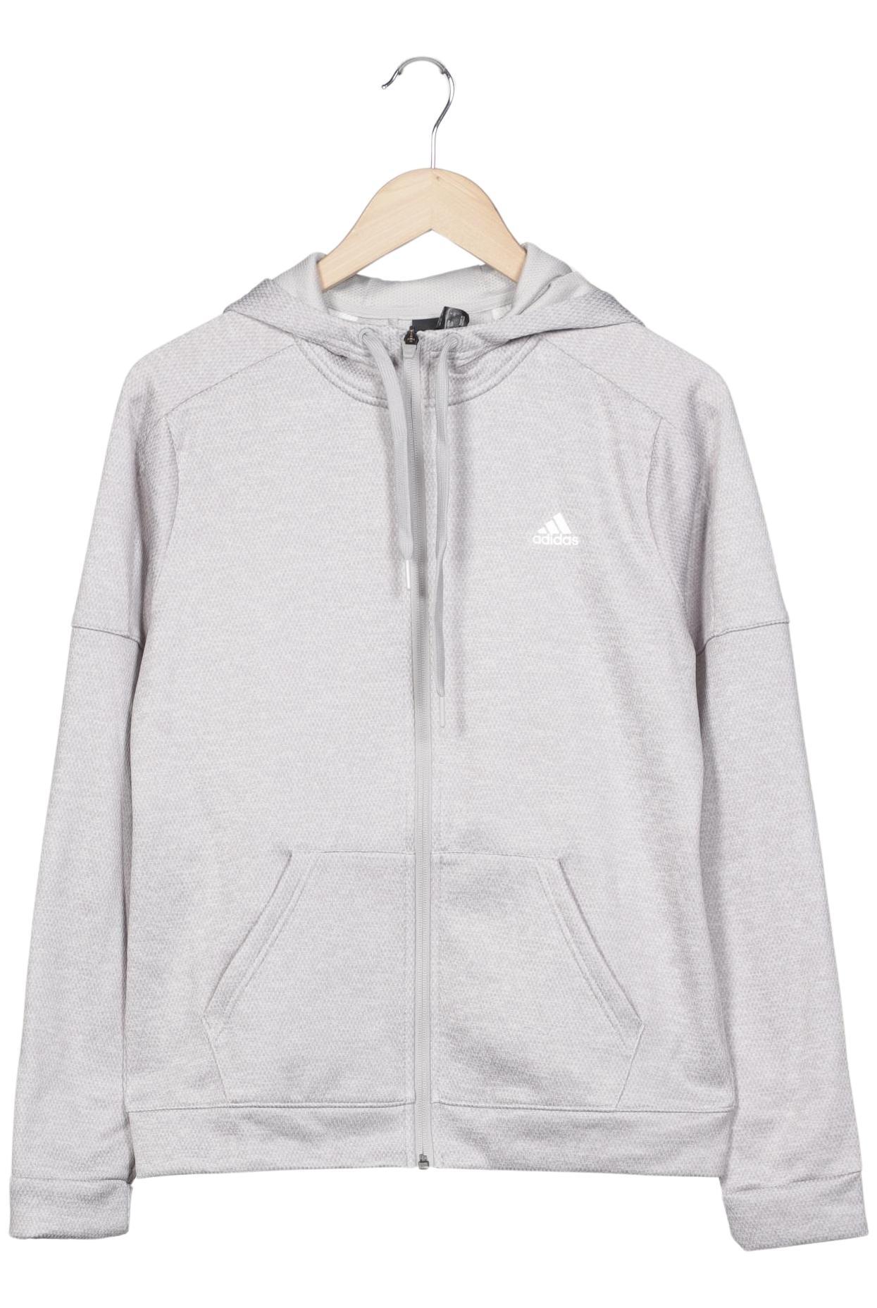 

adidas Damen Kapuzenpullover, grau, Gr. 36