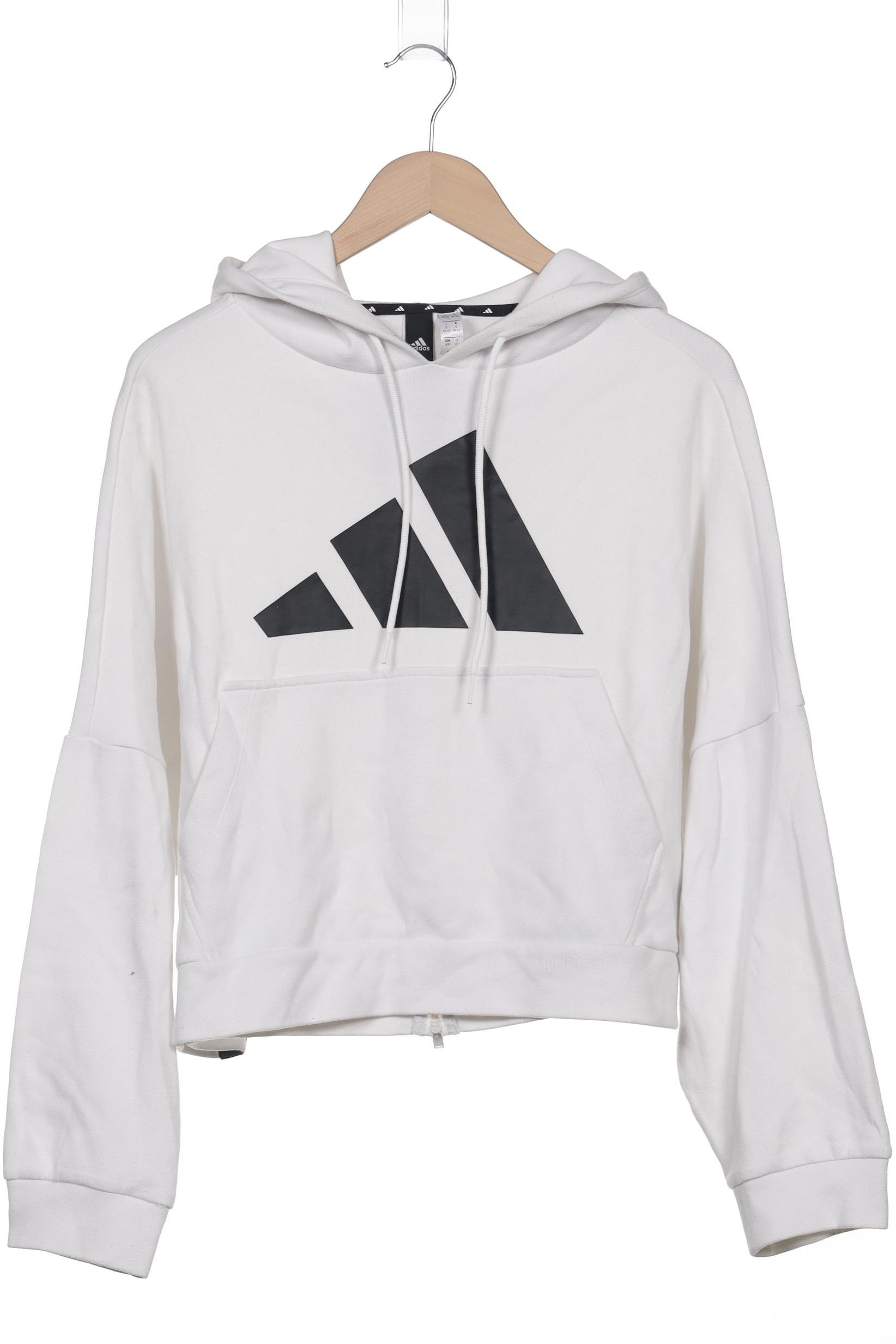 

adidas Damen Kapuzenpullover, weiß, Gr. 36