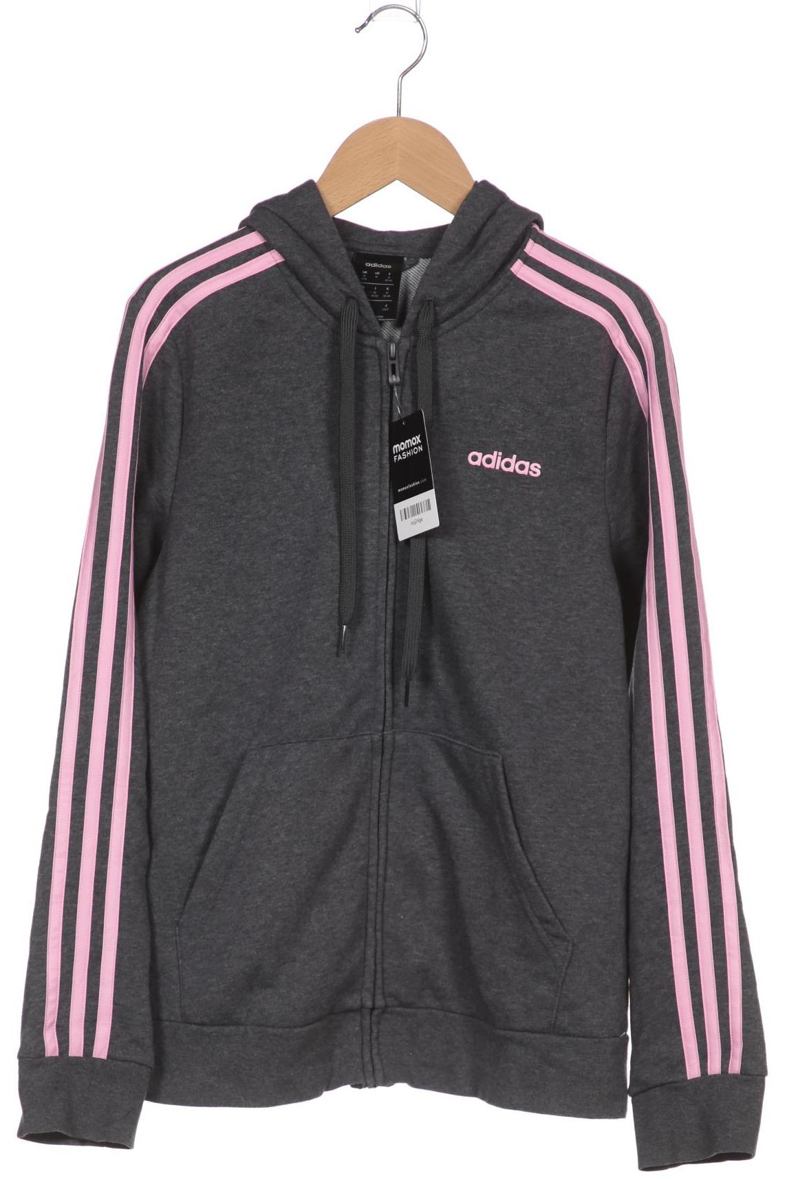

adidas Damen Kapuzenpullover, grau, Gr. 38