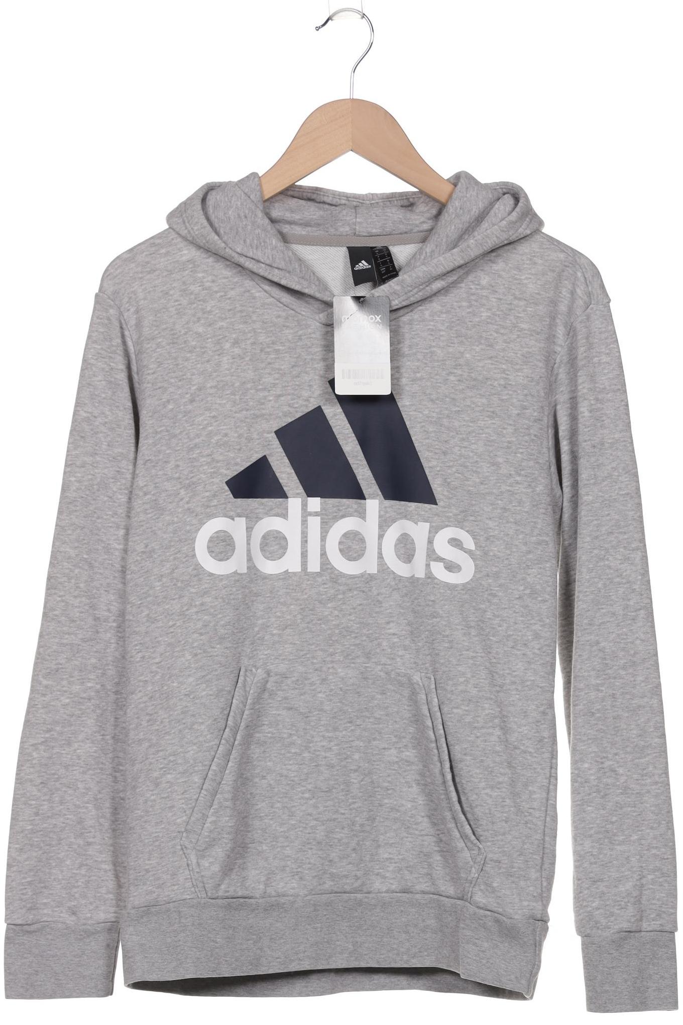 

adidas Damen Kapuzenpullover, grau, Gr. 36