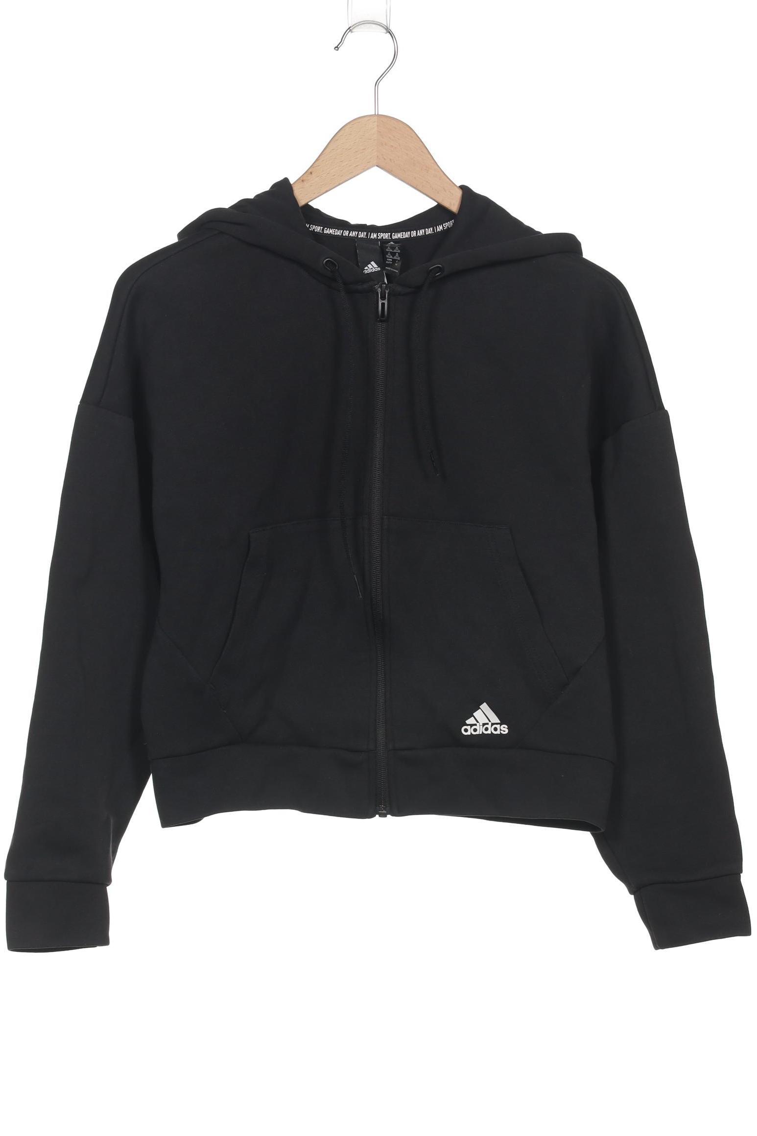 

adidas Damen Kapuzenpullover, schwarz, Gr. 34