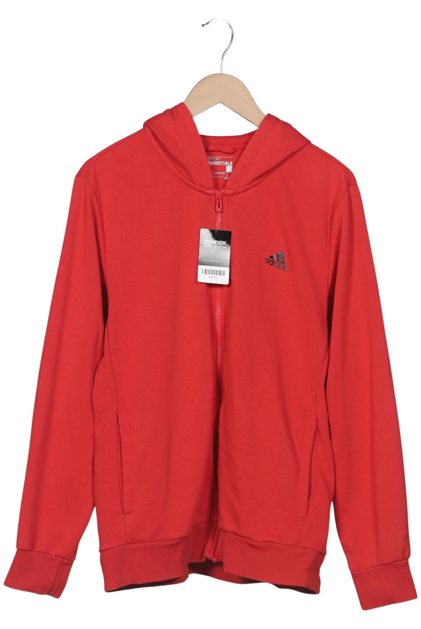

adidas Damen Kapuzenpullover, rot, Gr. 42