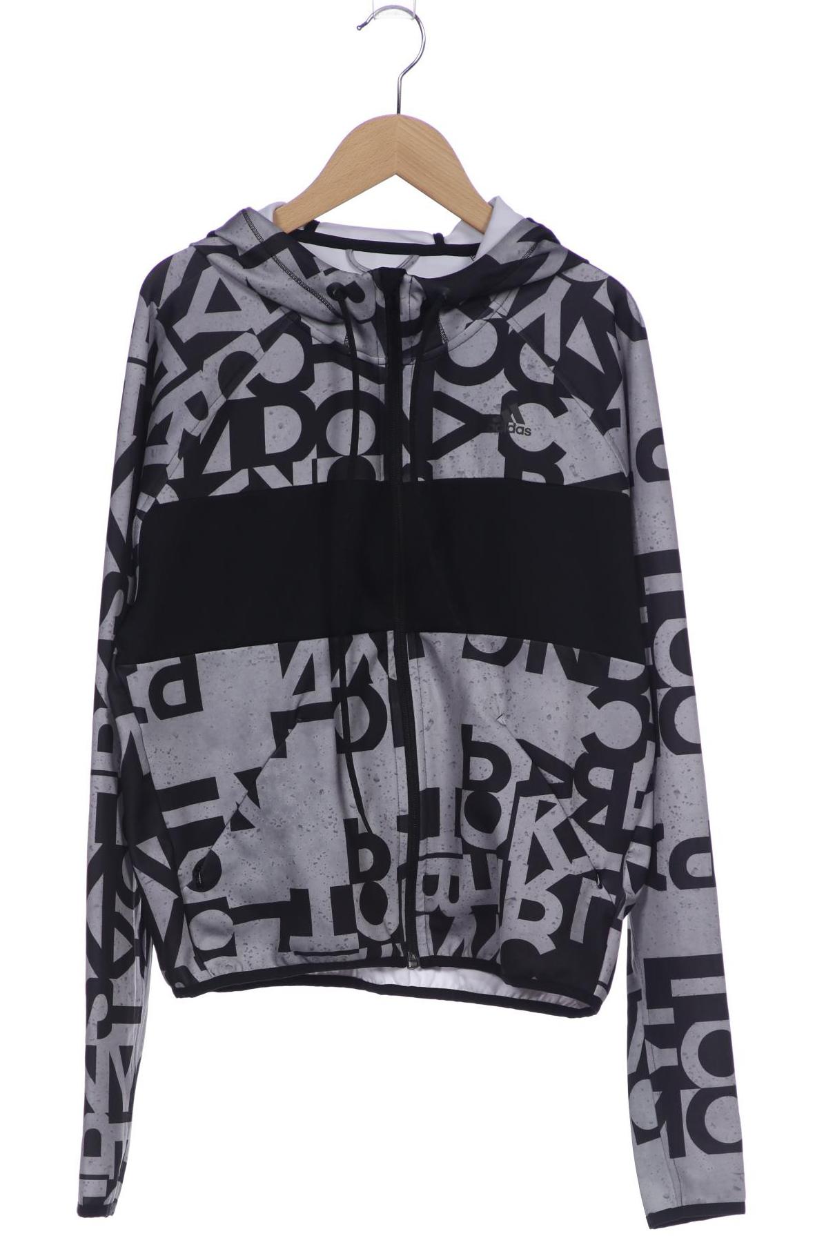 

adidas Damen Kapuzenpullover, grau, Gr. 36