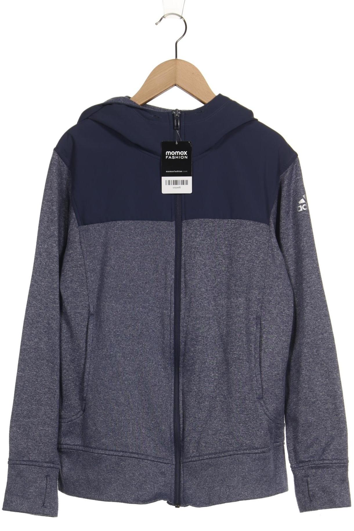 

adidas Damen Kapuzenpullover, blau, Gr. 42