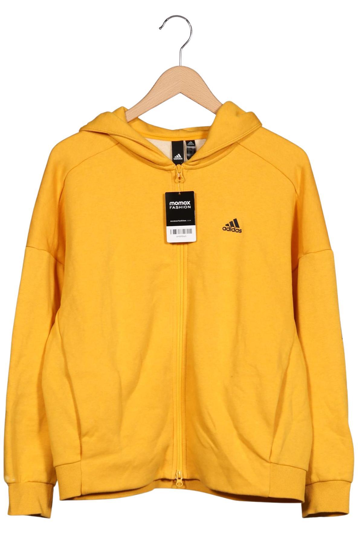

adidas Damen Kapuzenpullover, gelb, Gr. 38