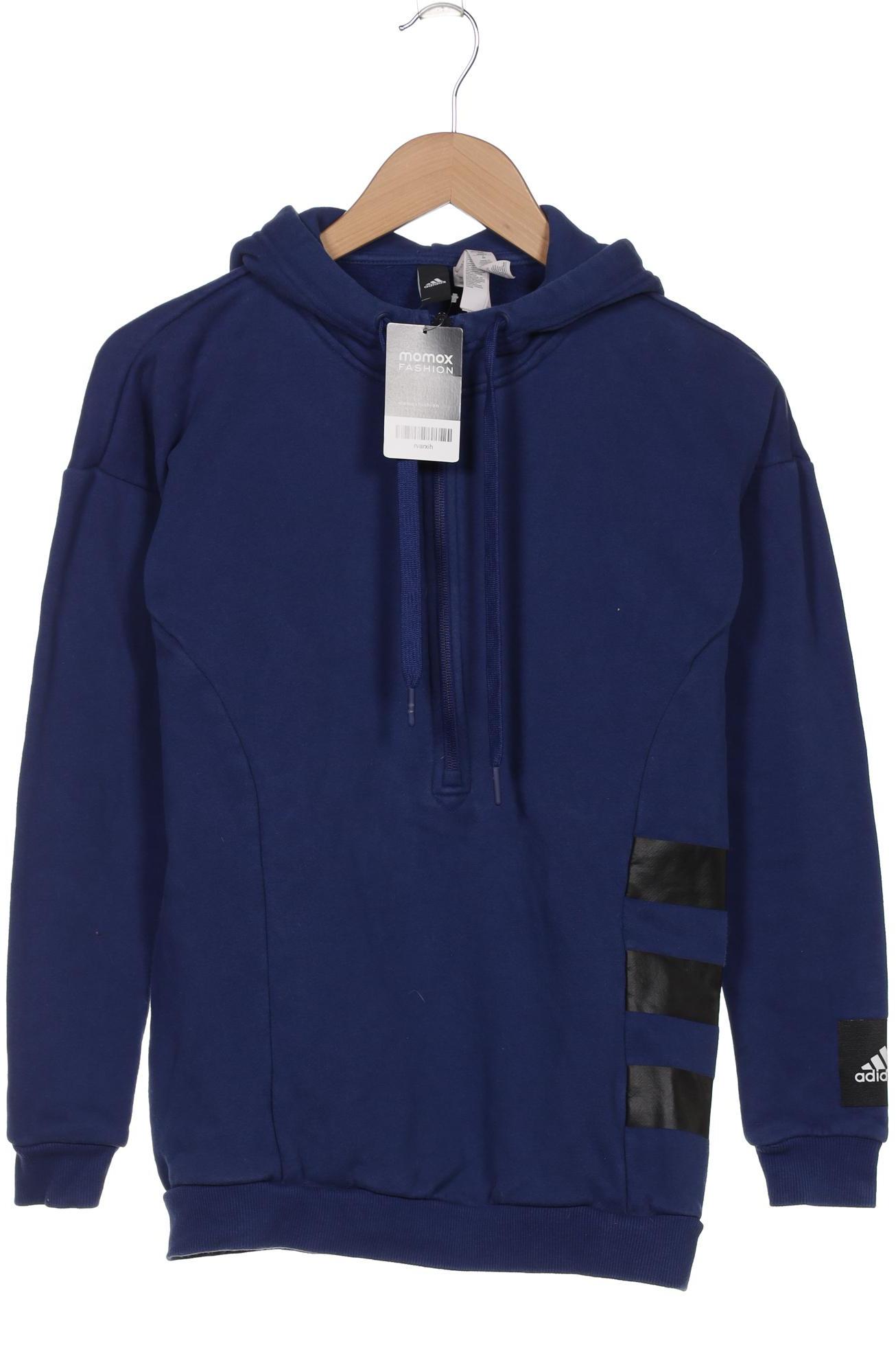 

adidas Damen Kapuzenpullover, marineblau, Gr. 32