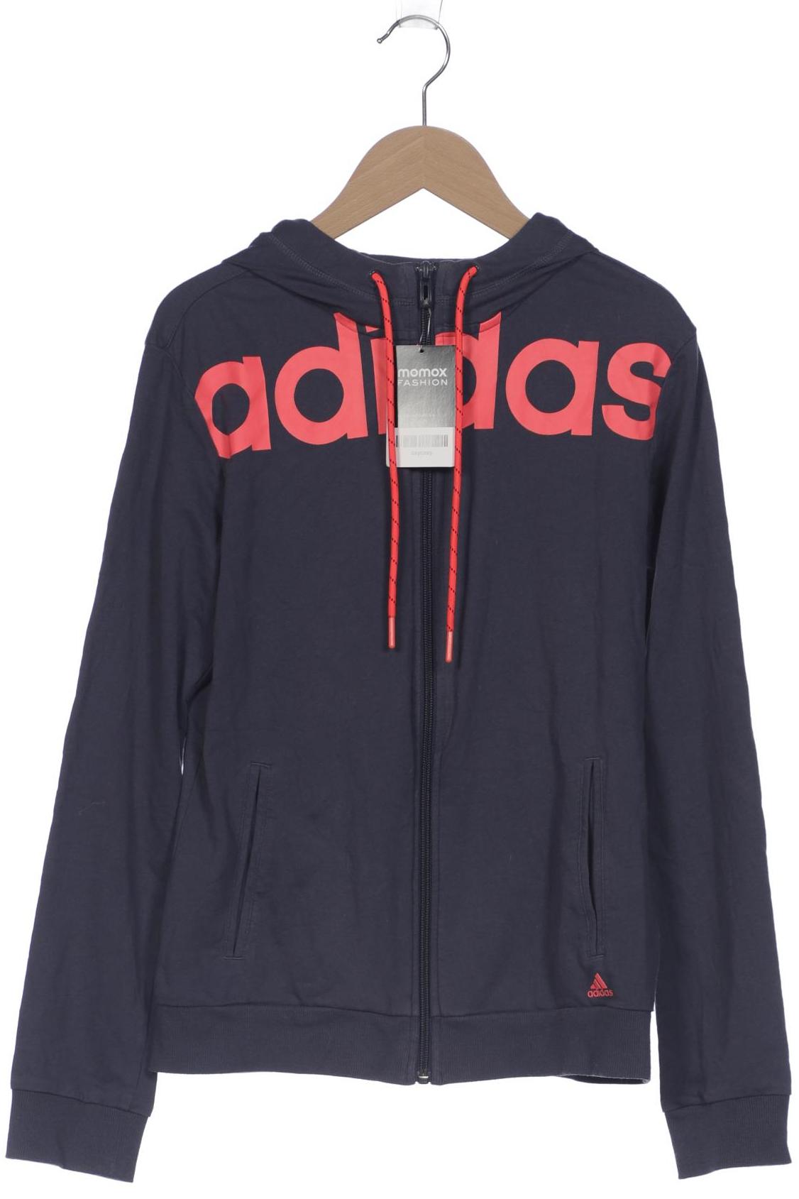 

adidas Damen Kapuzenpullover, blau, Gr. 36