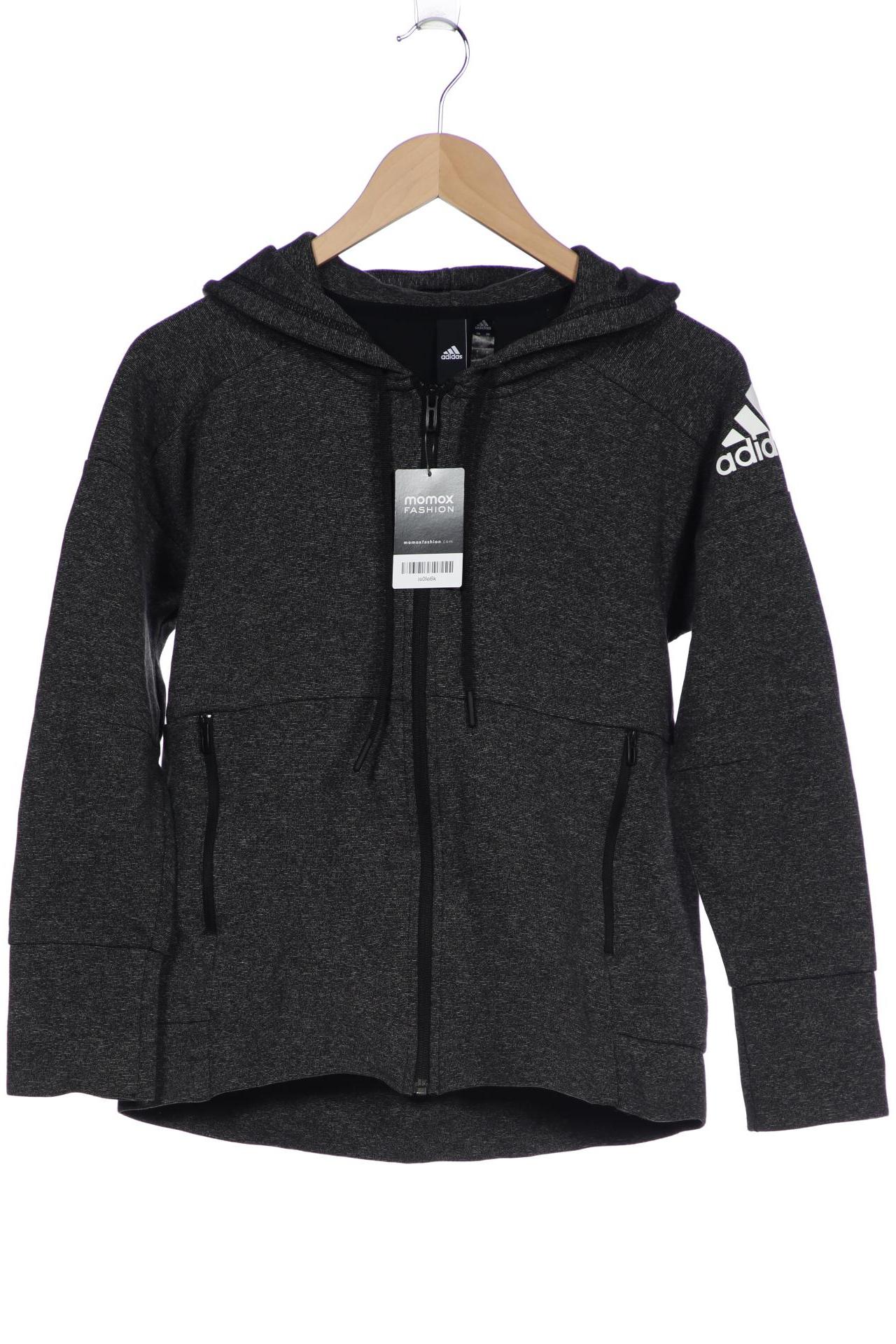 

adidas Damen Kapuzenpullover, grau, Gr. 36