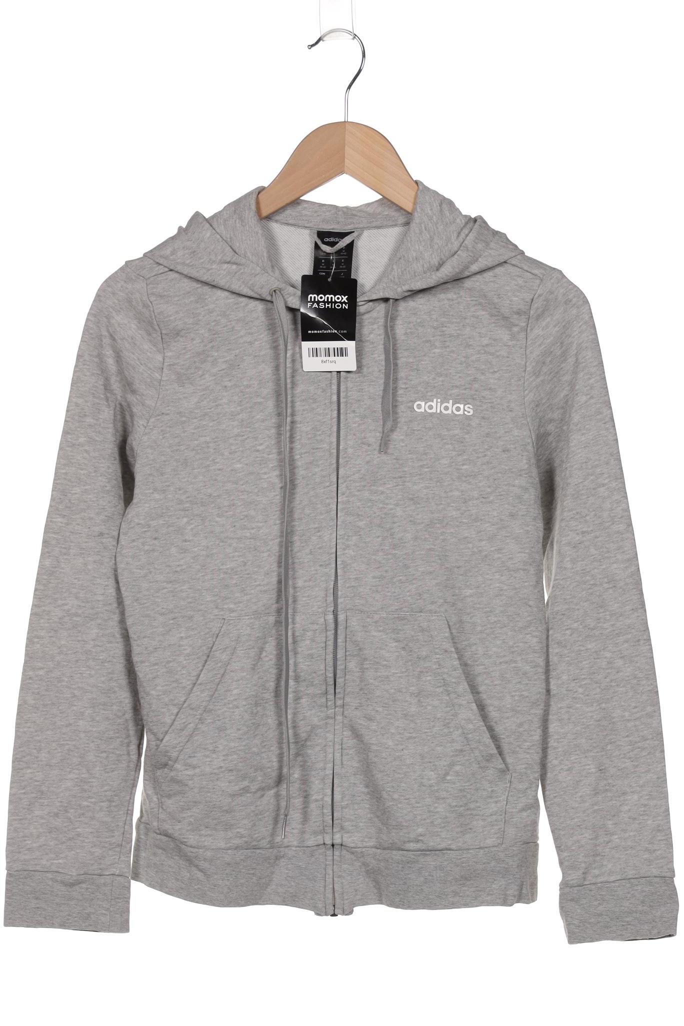 

adidas Damen Kapuzenpullover, grau, Gr. 38
