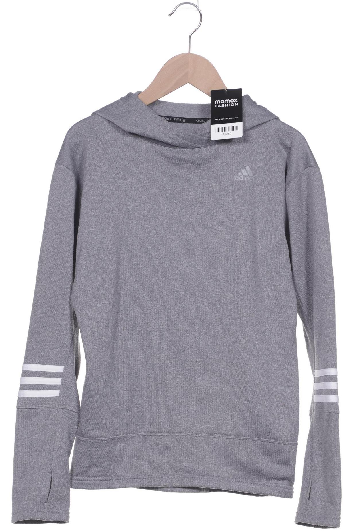 

adidas Damen Kapuzenpullover, grau, Gr. 34