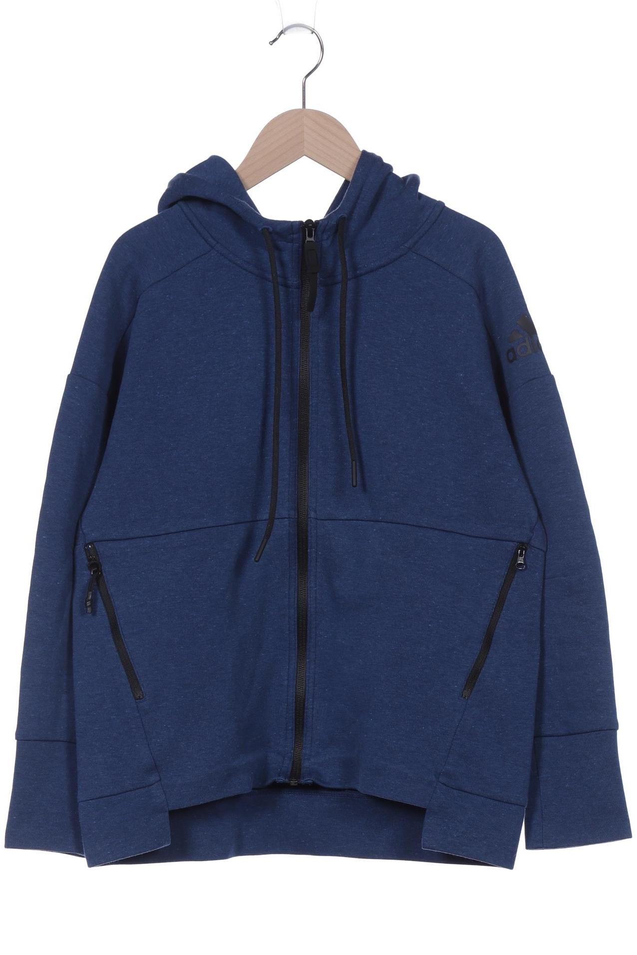 

adidas Damen Kapuzenpullover, marineblau, Gr. 42