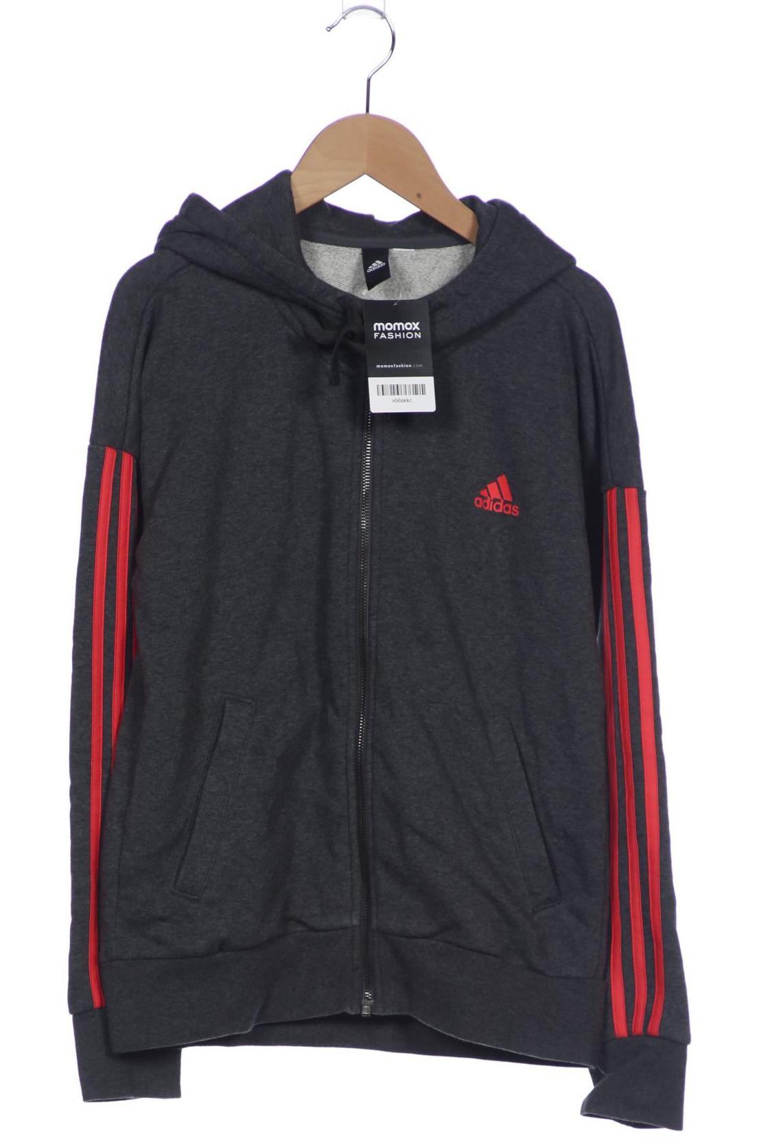

adidas Damen Kapuzenpullover, grau, Gr. 36