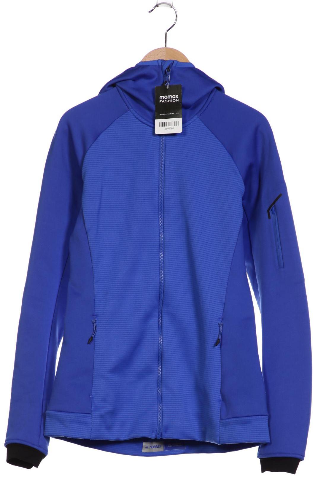 

adidas Damen Kapuzenpullover, blau, Gr. 36