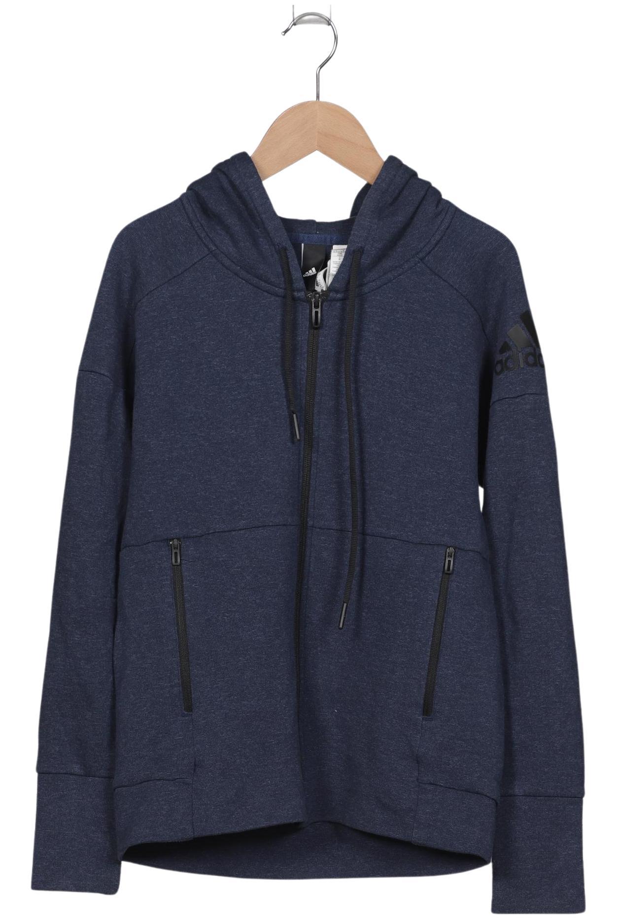 

adidas Damen Kapuzenpullover, marineblau, Gr. 34