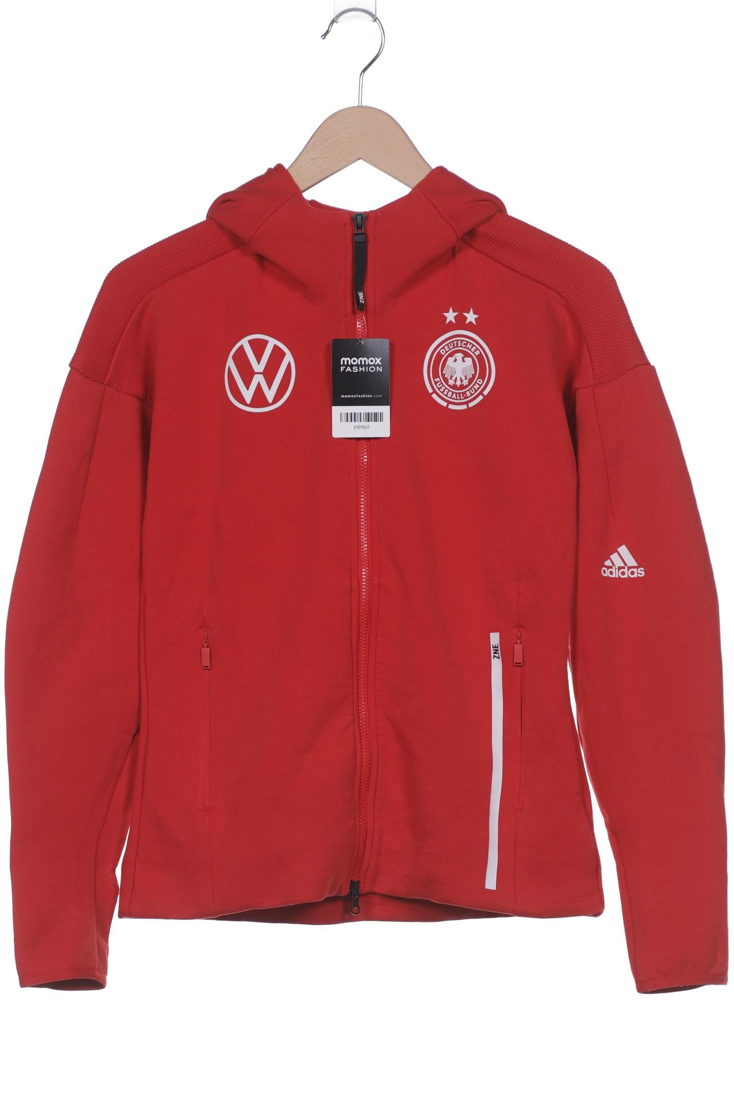 

adidas Damen Kapuzenpullover, rot, Gr. 38