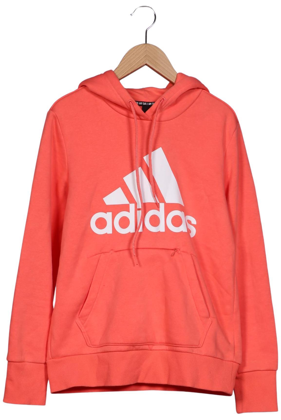 

adidas Damen Kapuzenpullover, rot, Gr. 36