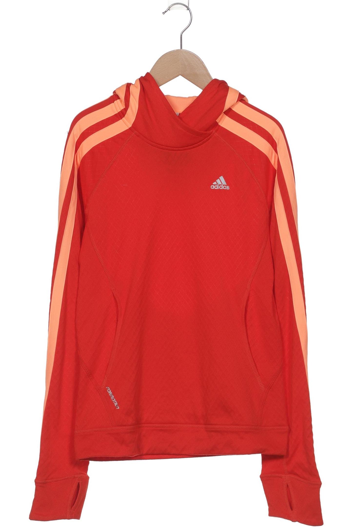 

adidas Damen Kapuzenpullover, rot, Gr. 36