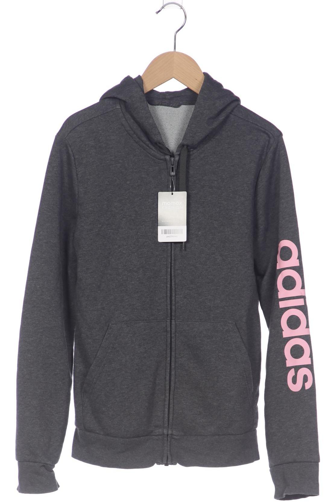 

adidas Damen Kapuzenpullover, grau, Gr. 38