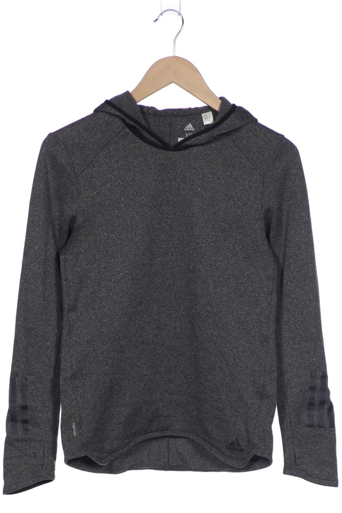 

adidas Damen Kapuzenpullover, grau, Gr. 34
