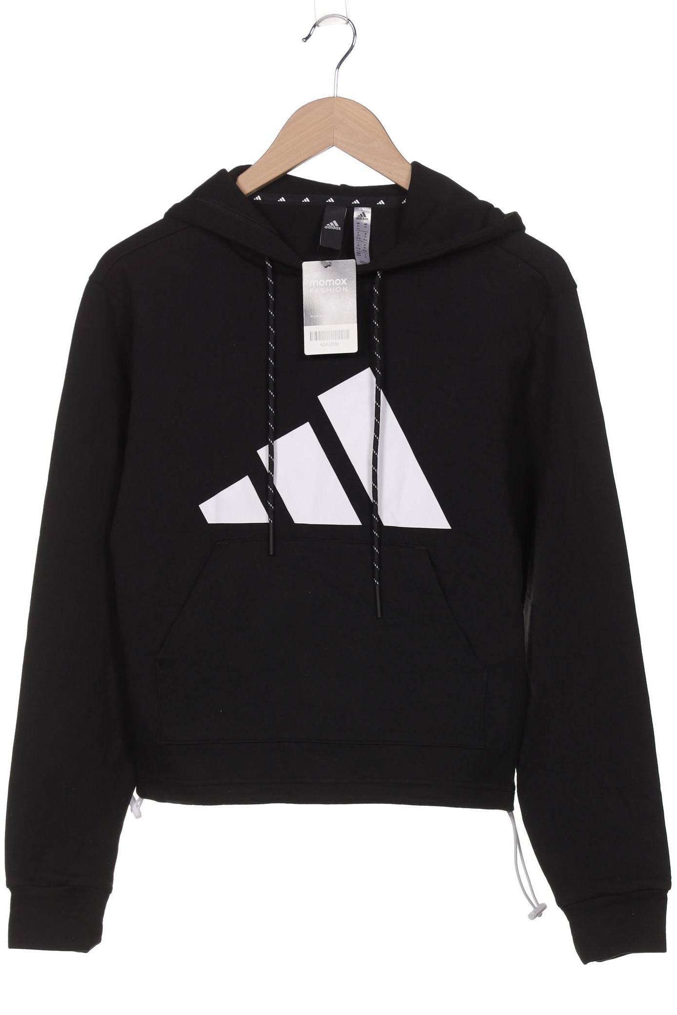 

adidas Damen Kapuzenpullover, schwarz, Gr. 34
