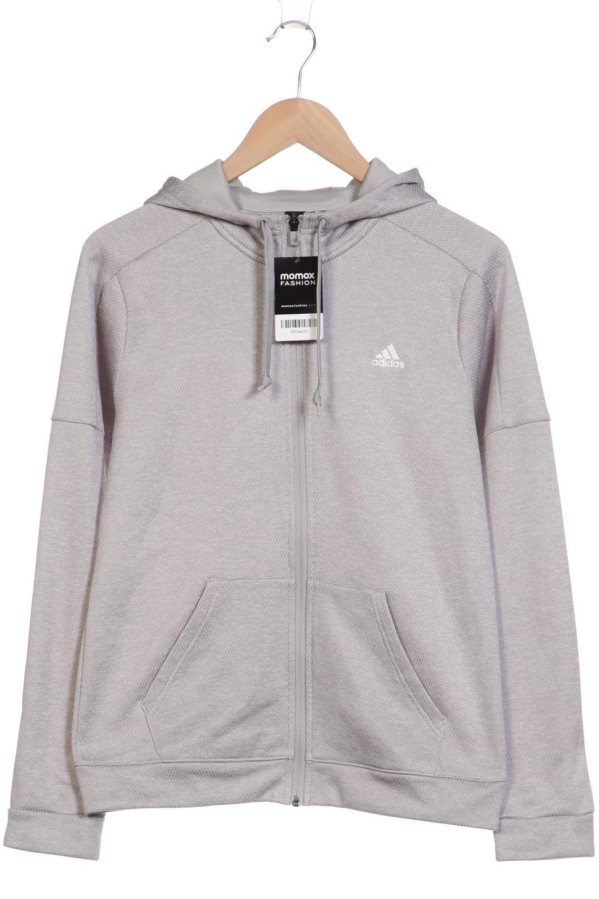 

adidas Damen Kapuzenpullover, grau, Gr. 36