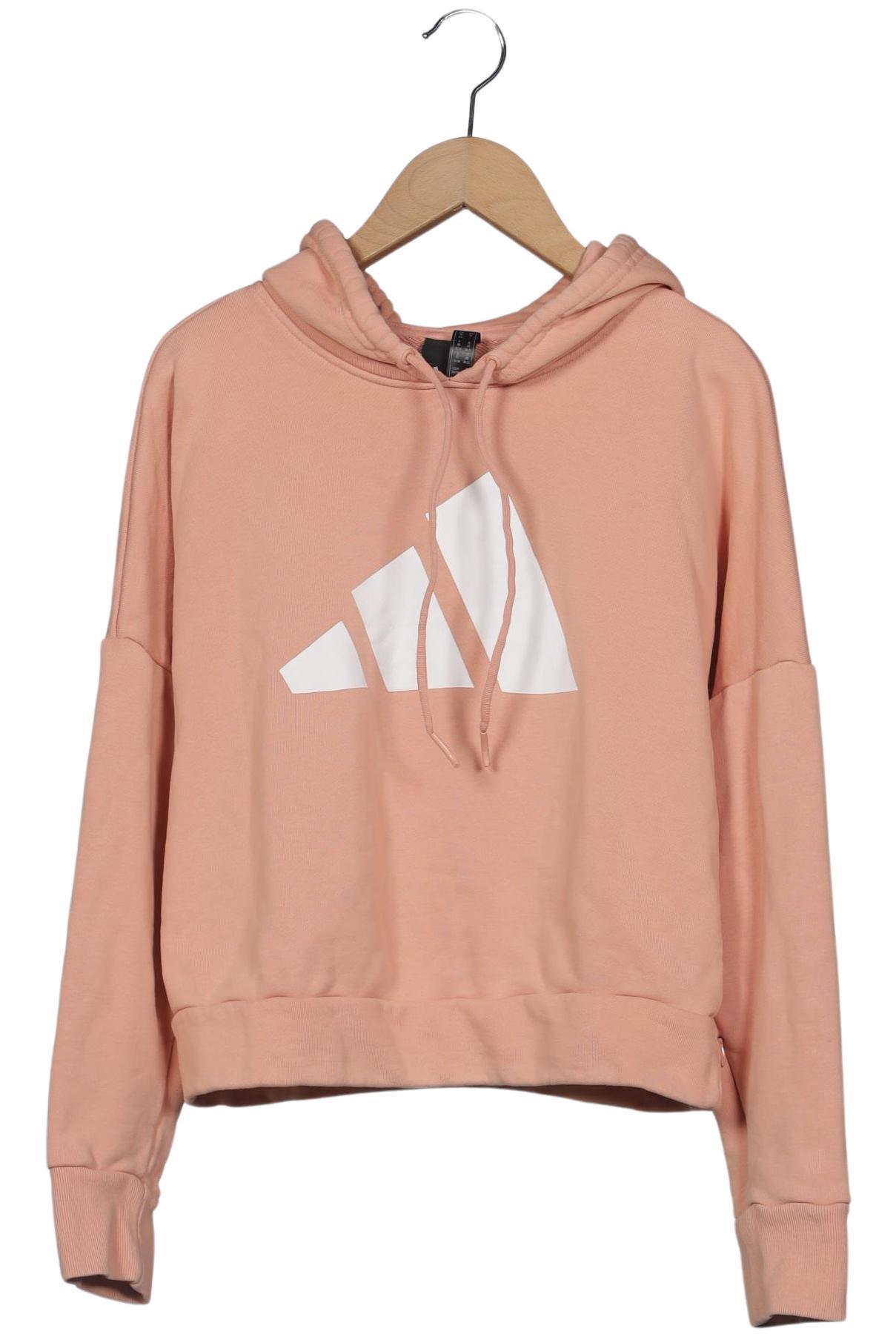 

adidas Damen Kapuzenpullover, orange, Gr. 34