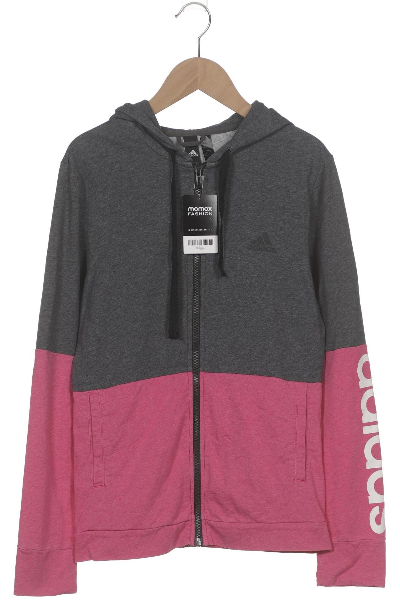 

adidas Damen Kapuzenpullover, grau, Gr. 38