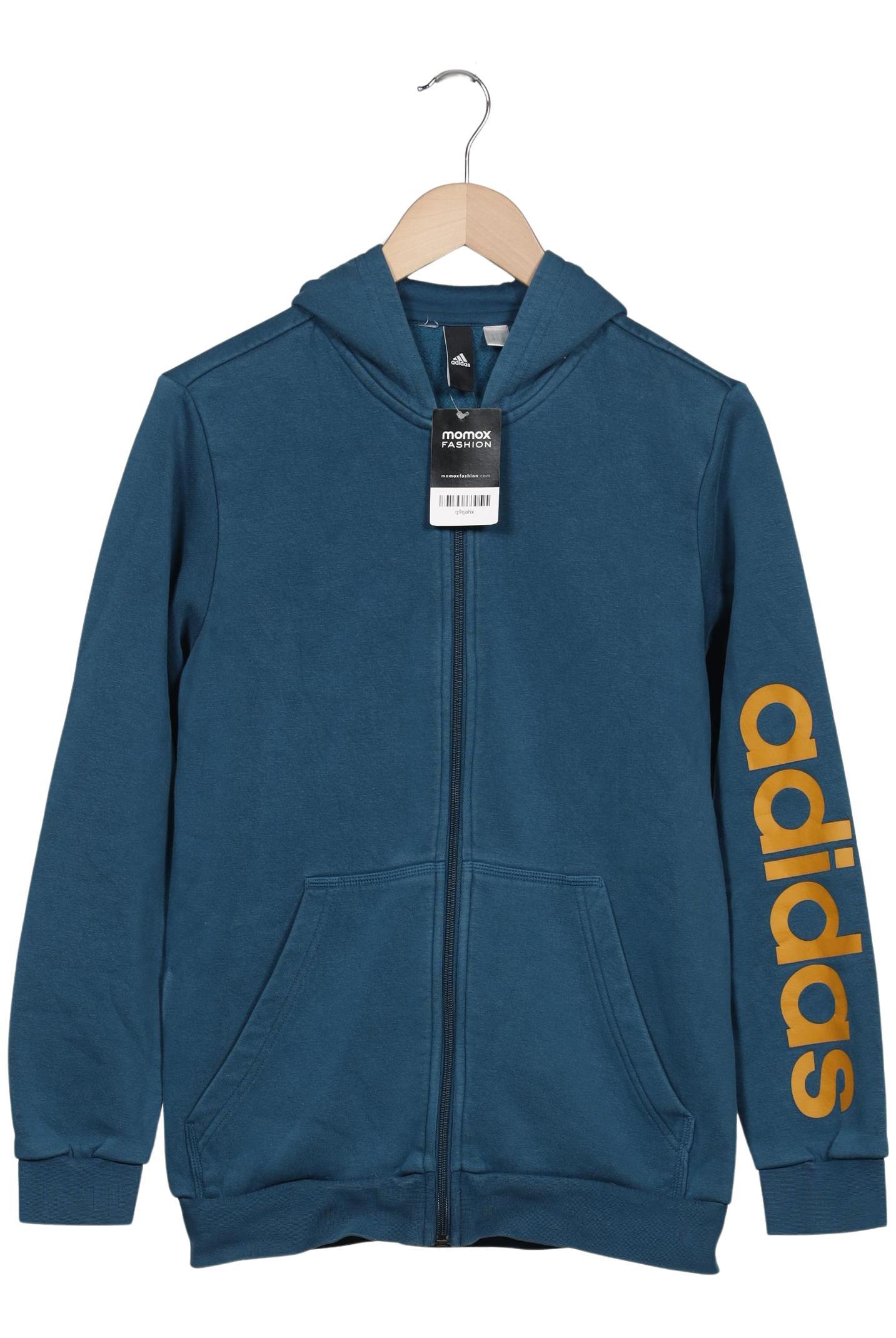 

adidas Damen Kapuzenpullover, blau, Gr. 42