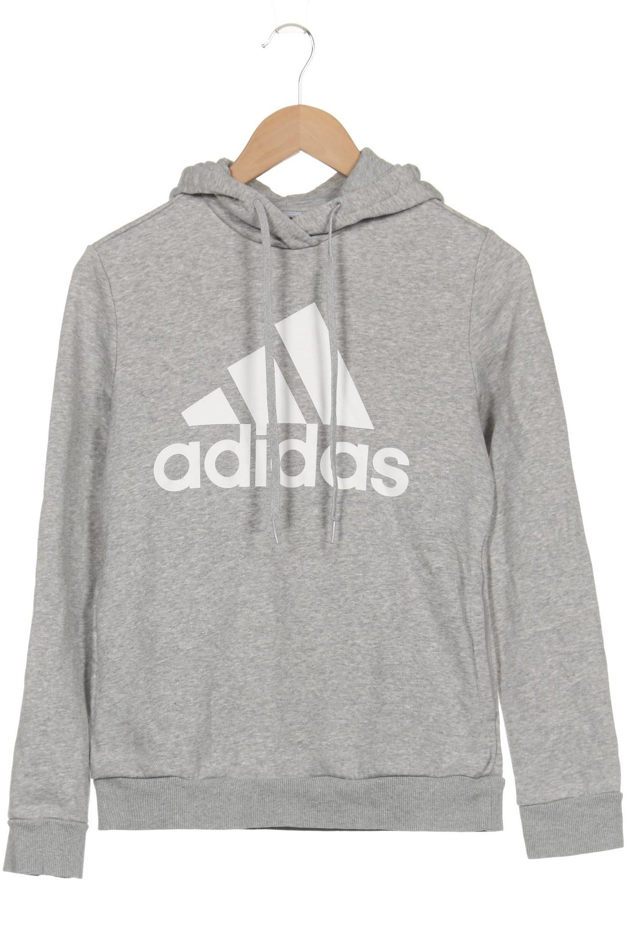 

adidas Damen Kapuzenpullover, grau, Gr. 36