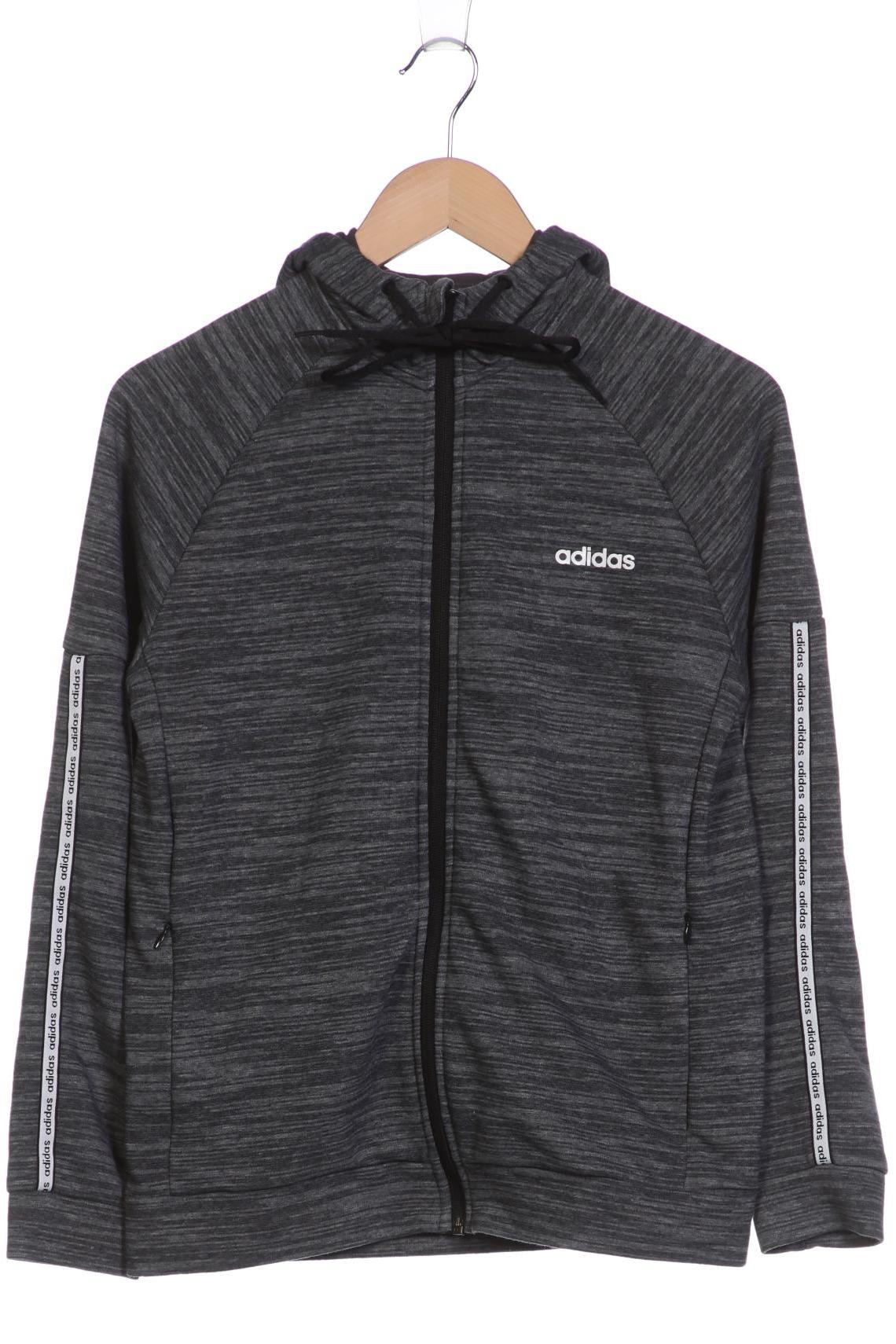

adidas Damen Kapuzenpullover, grau, Gr. 38