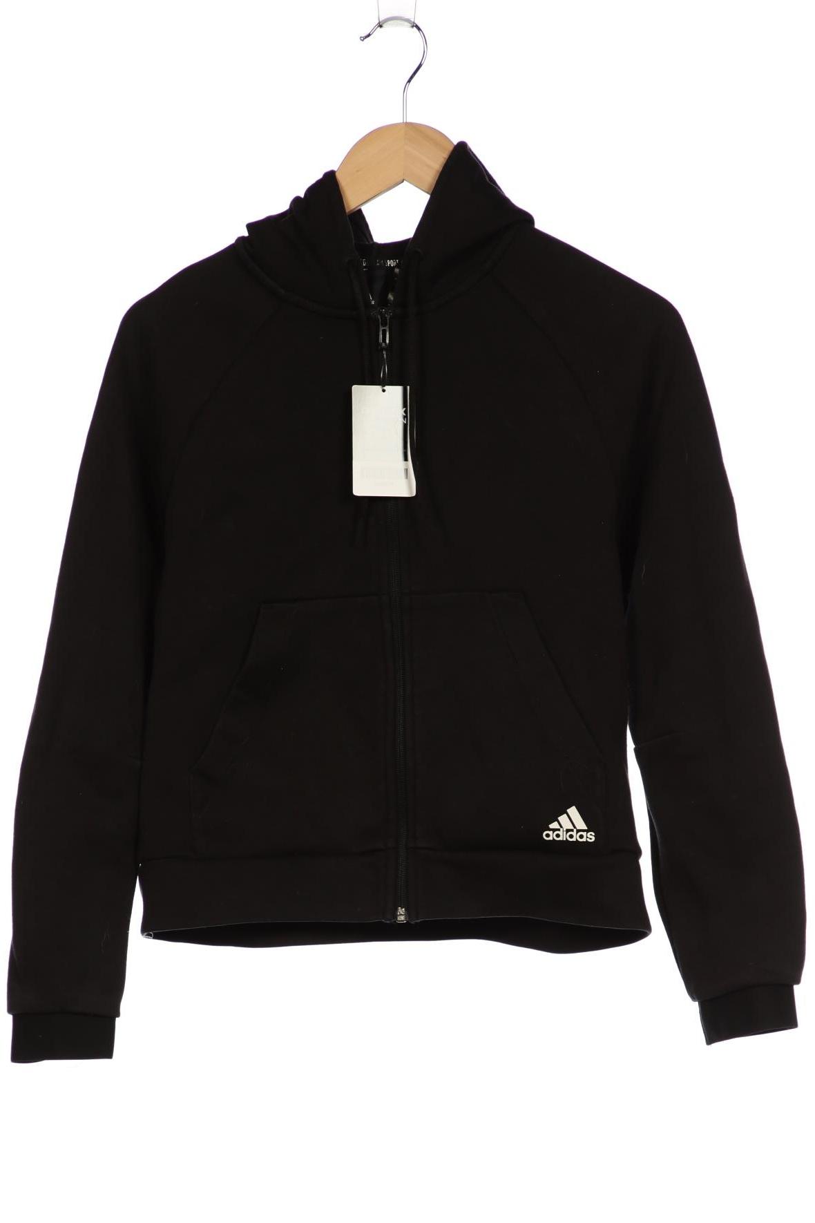 

adidas Damen Kapuzenpullover, schwarz, Gr. 38