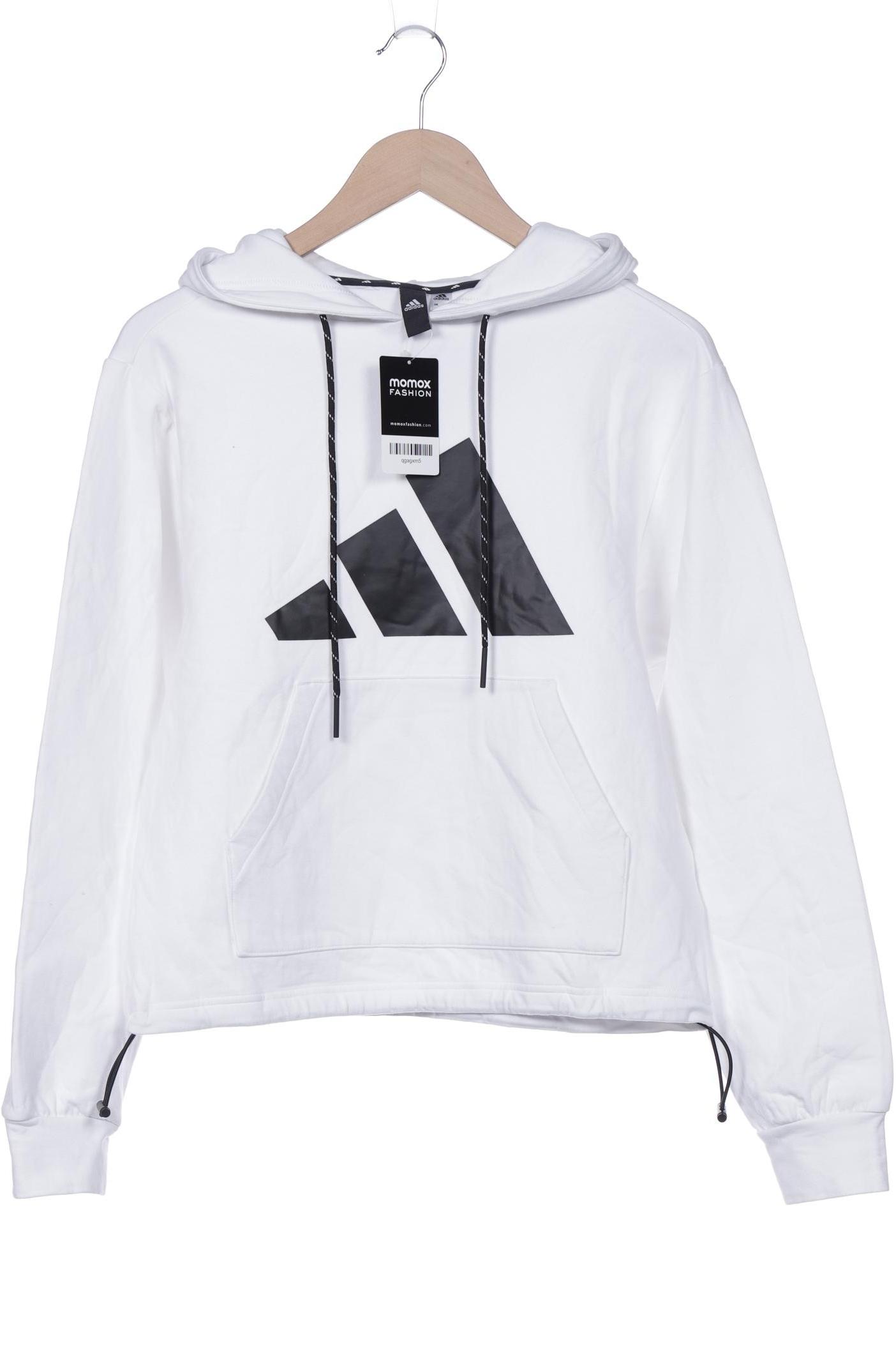 

adidas Damen Kapuzenpullover, weiß, Gr. 38