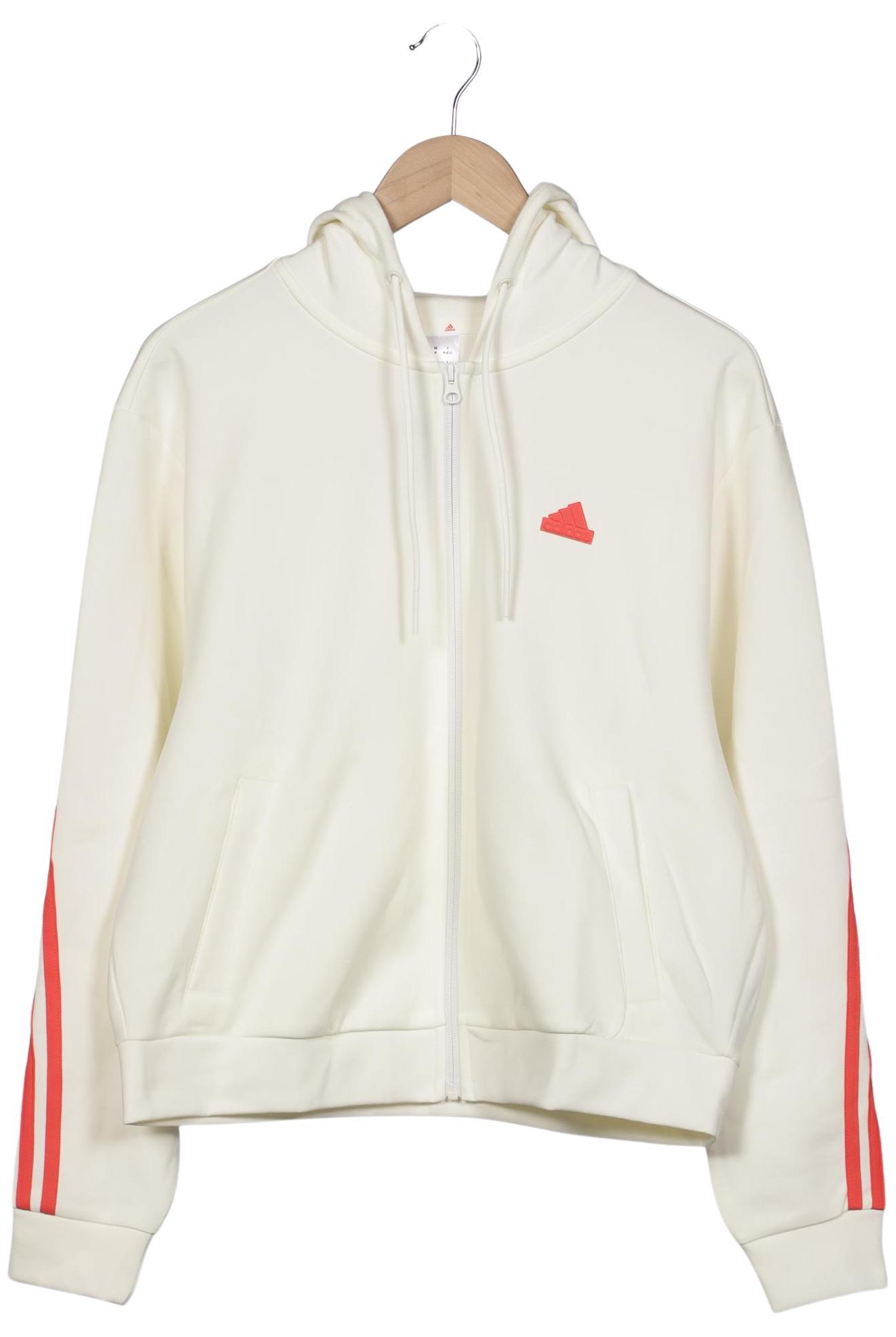 

adidas Damen Kapuzenpullover, weiß, Gr. 38