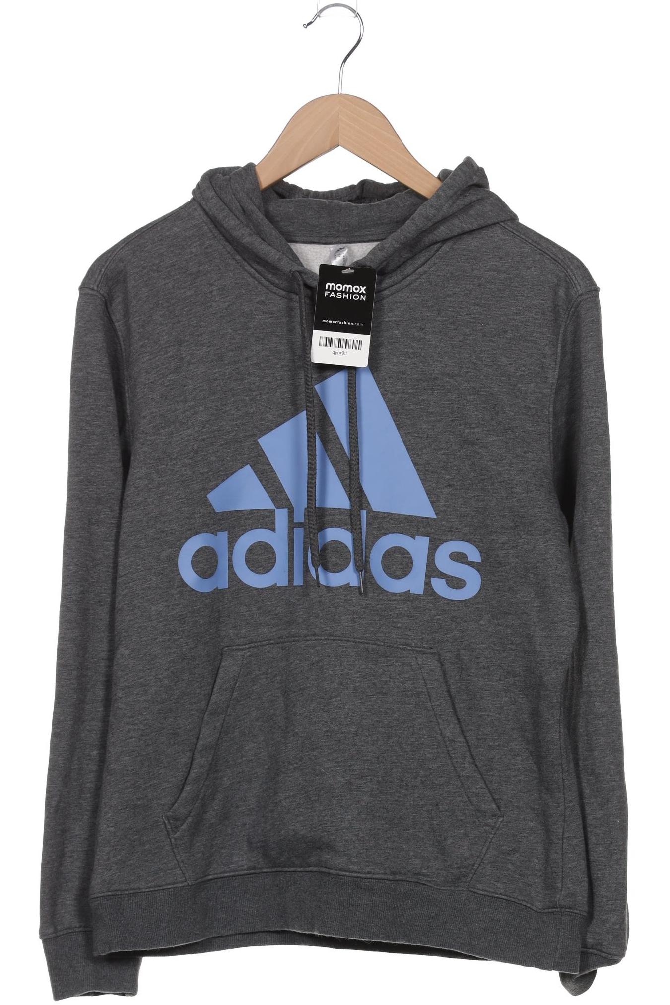 

adidas Damen Kapuzenpullover, grau, Gr. 38