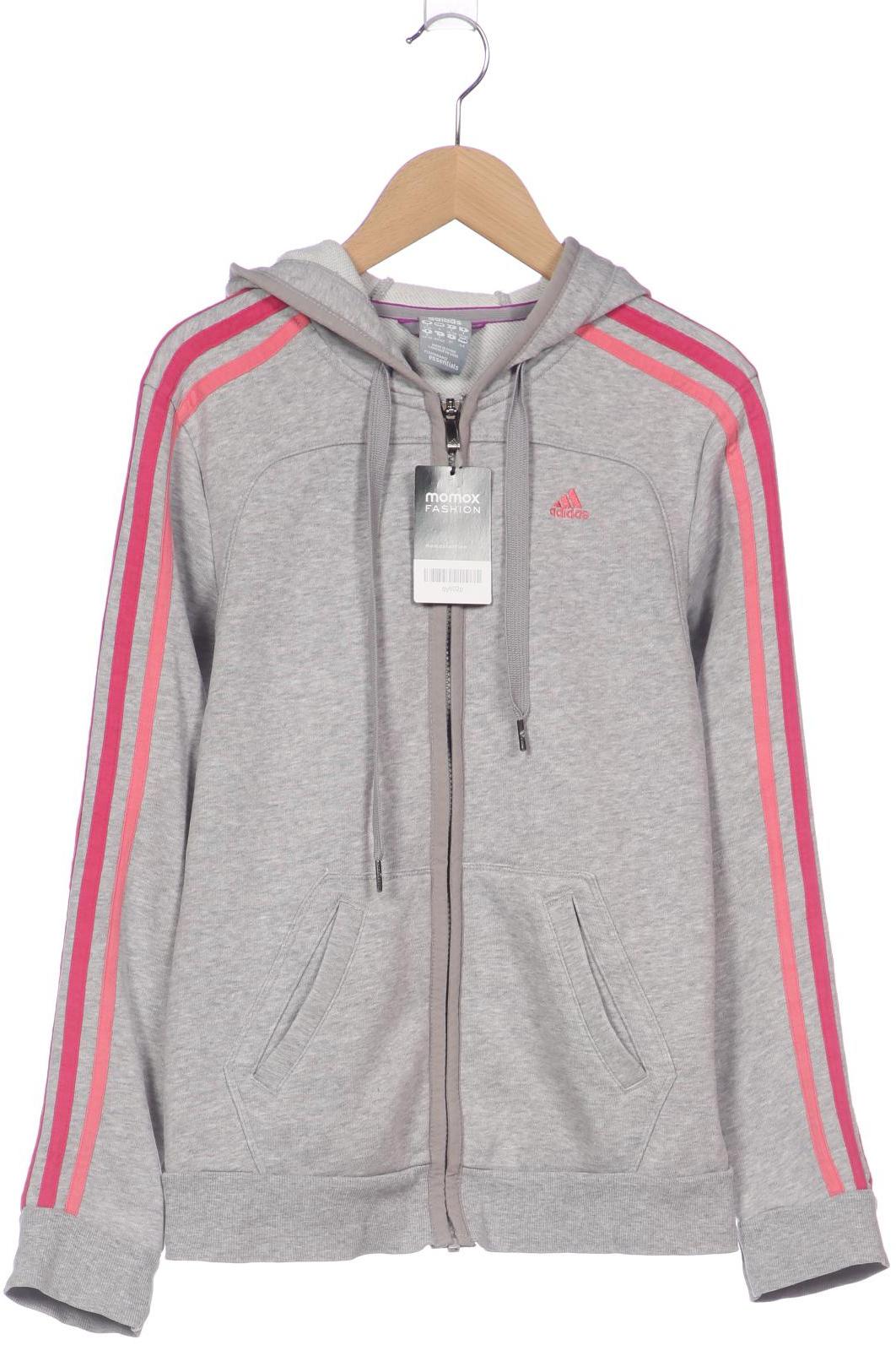 

adidas Damen Kapuzenpullover, grau, Gr. 36