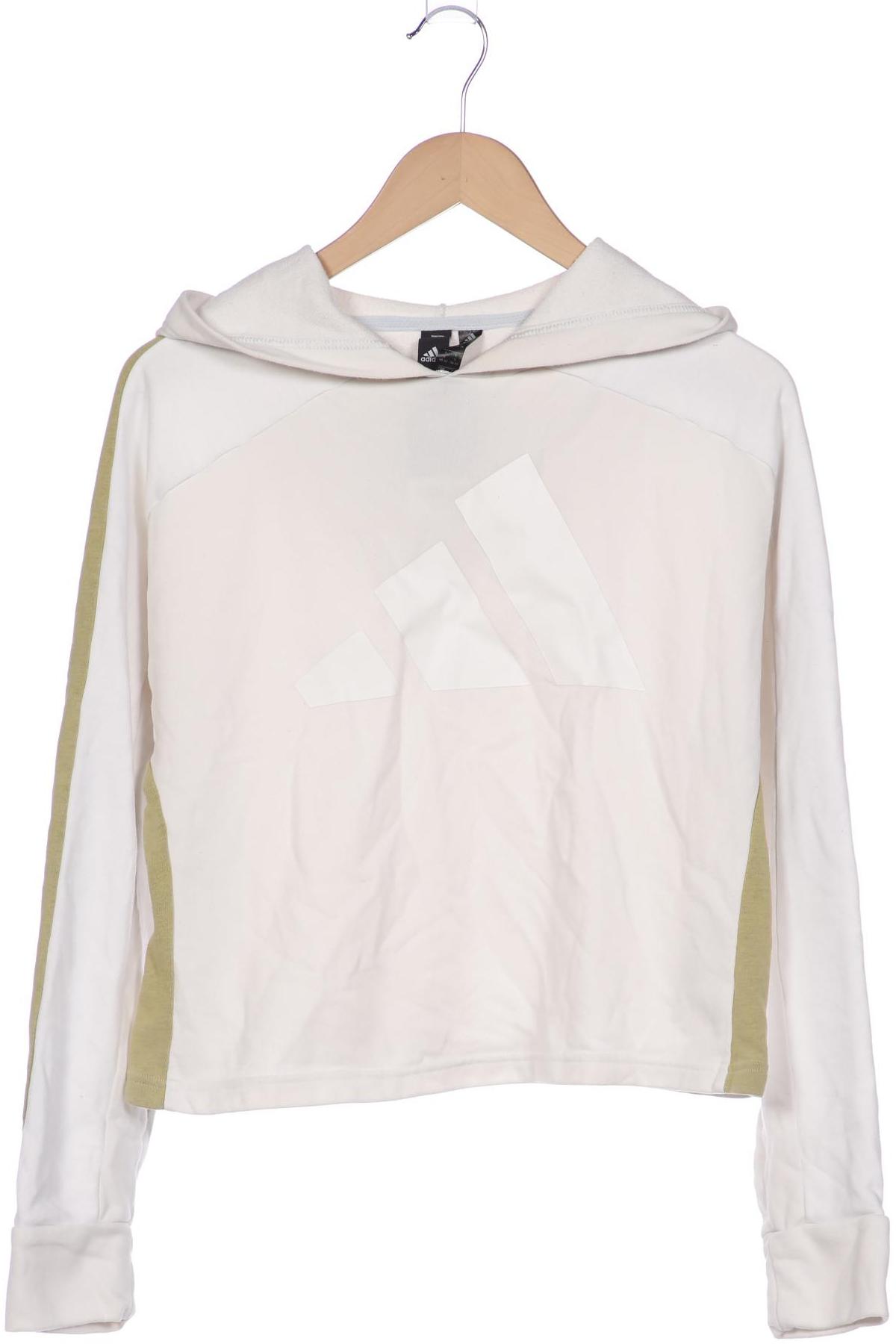

adidas Damen Kapuzenpullover, cremeweiß, Gr. 36