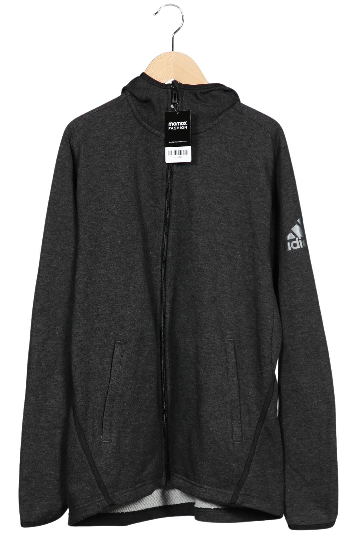 

adidas Damen Kapuzenpullover, grau, Gr. 38