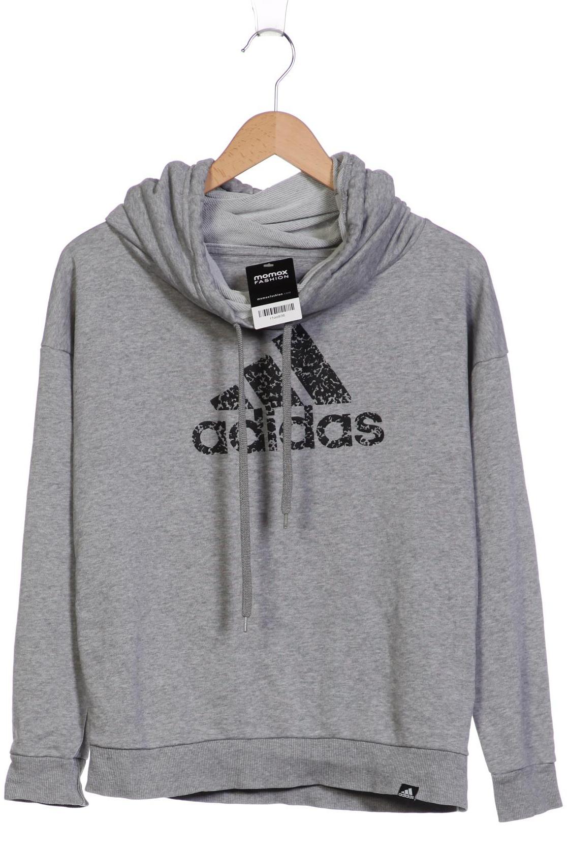 

adidas Damen Kapuzenpullover, grau, Gr. 36