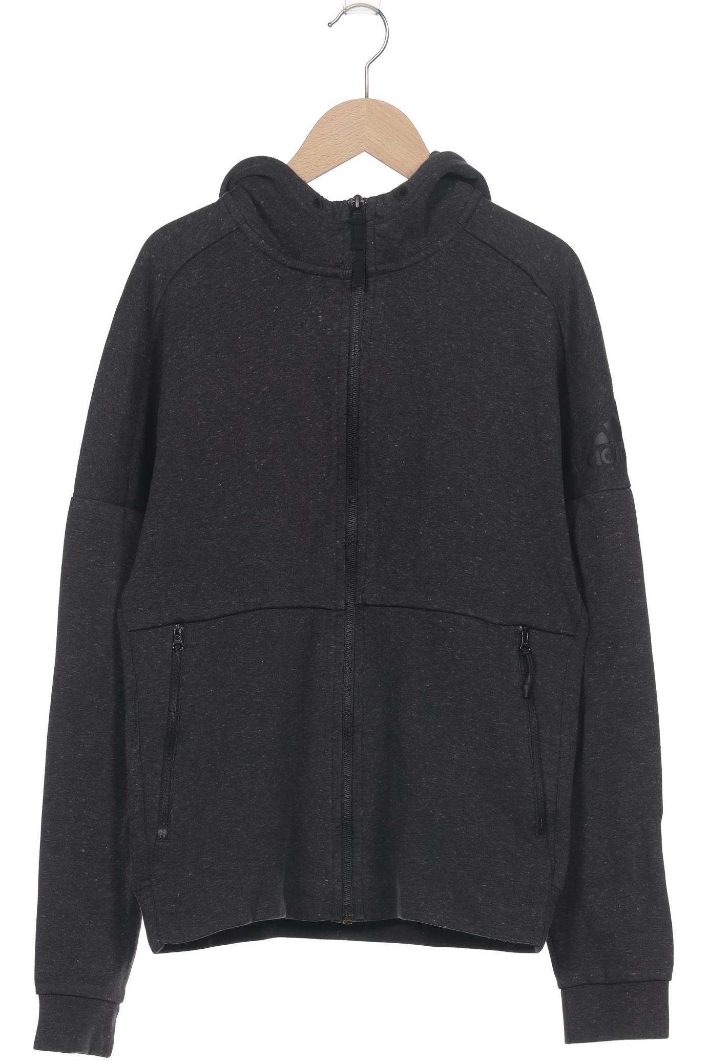 

adidas Damen Kapuzenpullover, grau, Gr. 44