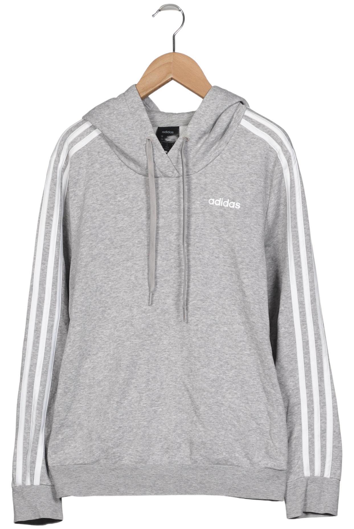 

adidas Damen Kapuzenpullover, grau, Gr. 36