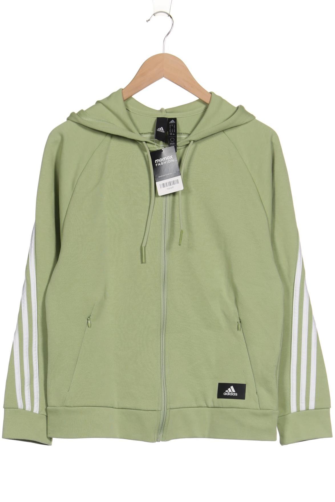 

adidas Damen Kapuzenpullover, hellgrün, Gr. 38